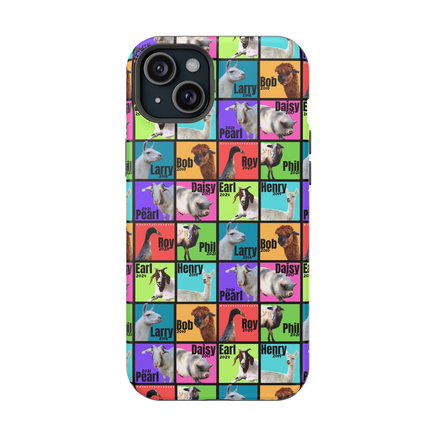 iPHONE CASE - THE WHOLE GANG - BOLD COLORS