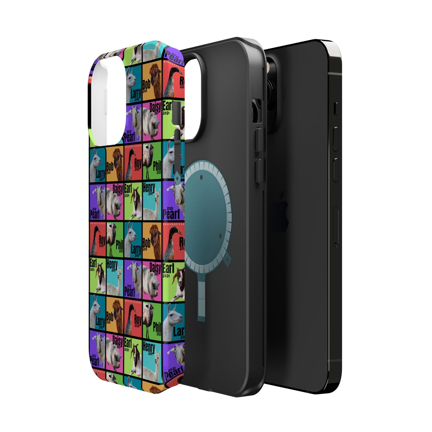 iPHONE CASE - THE WHOLE GANG - BOLD COLORS