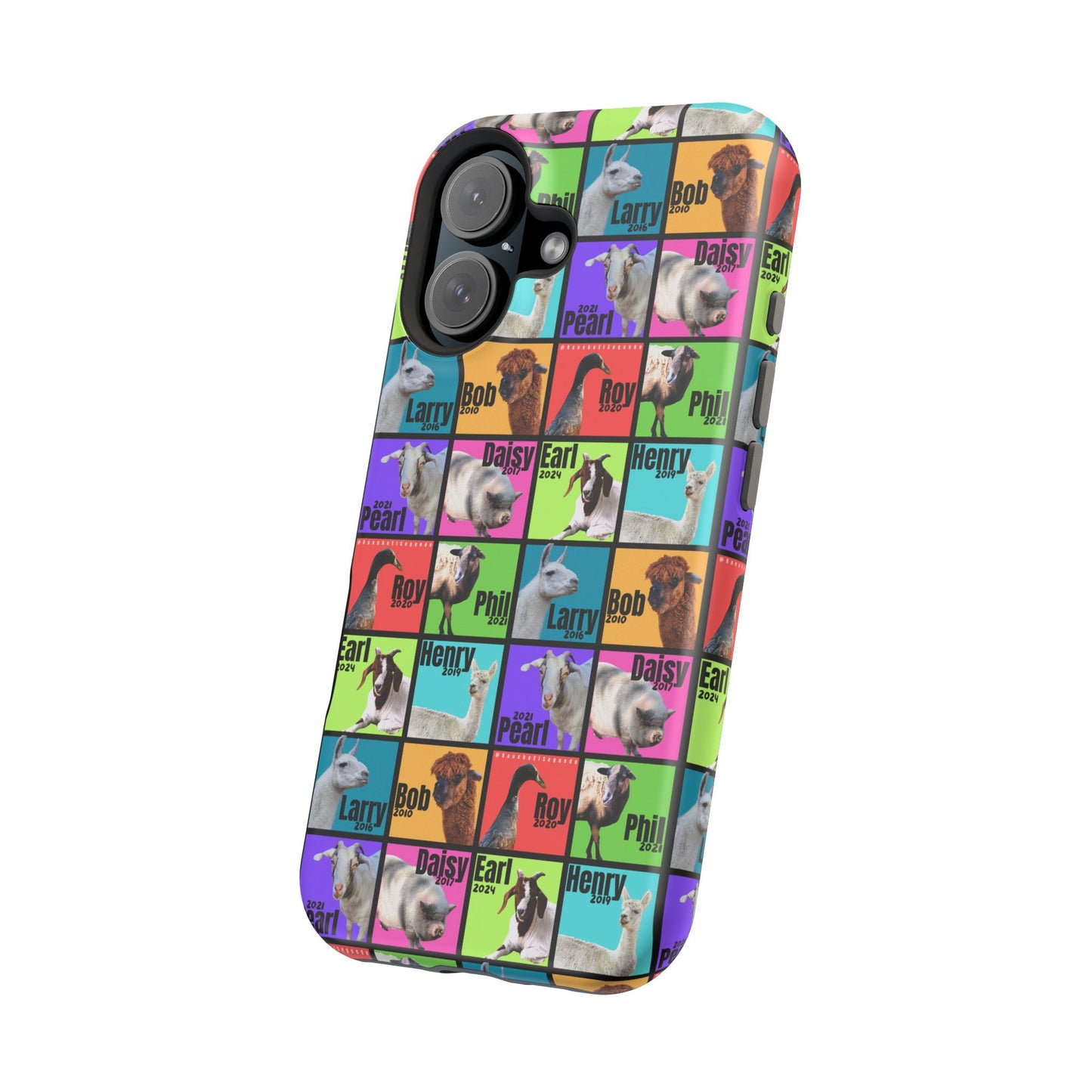 iPHONE CASE - THE WHOLE GANG - BOLD COLORS