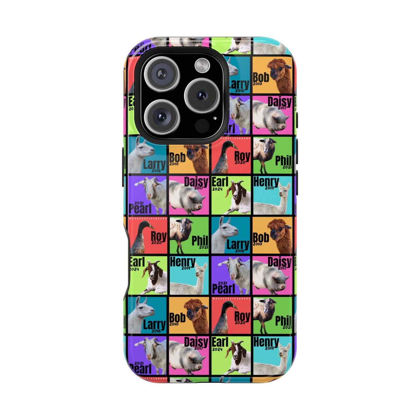 iPHONE CASE - THE WHOLE GANG - BOLD COLORS