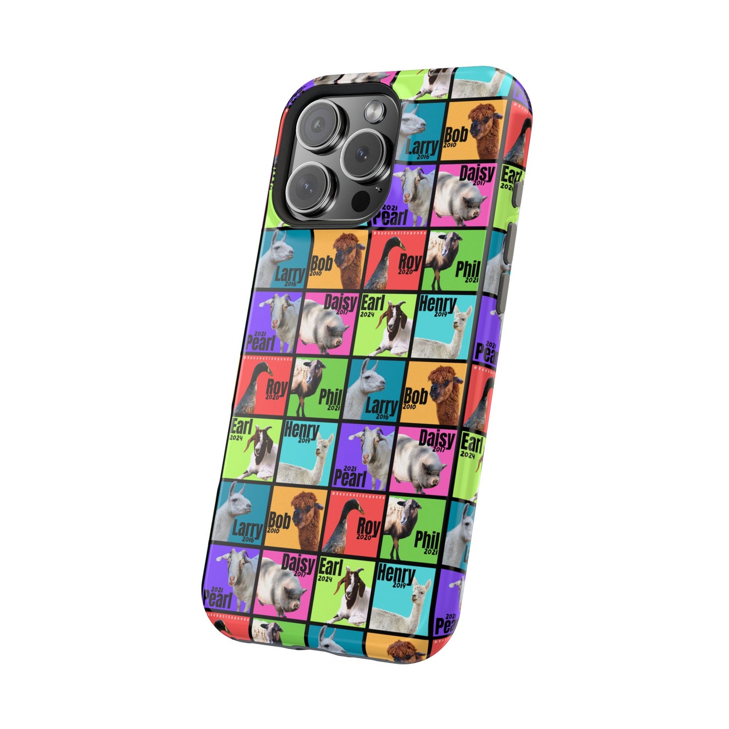 iPHONE CASE - THE WHOLE GANG - BOLD COLORS