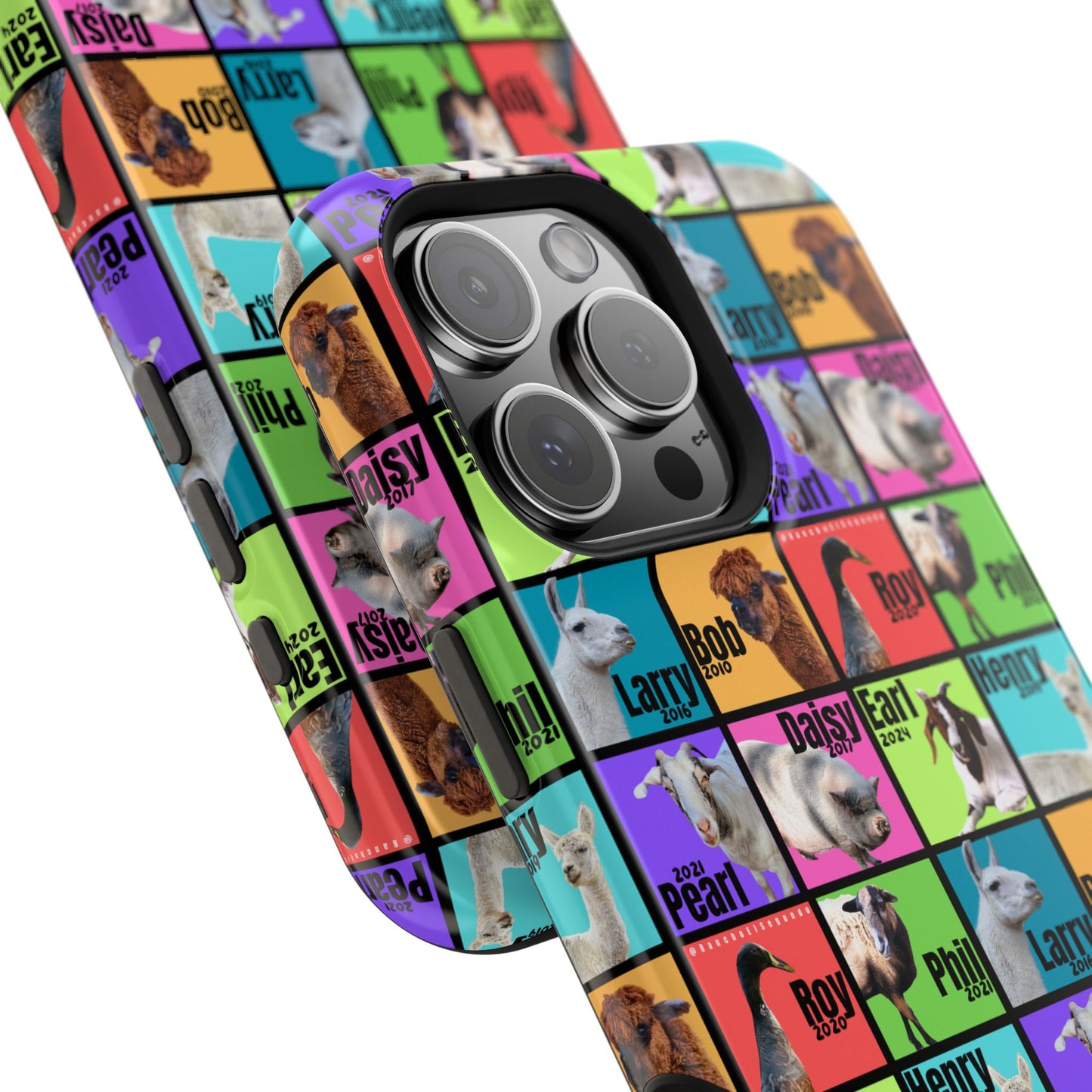 iPHONE CASE - THE WHOLE GANG - BOLD COLORS