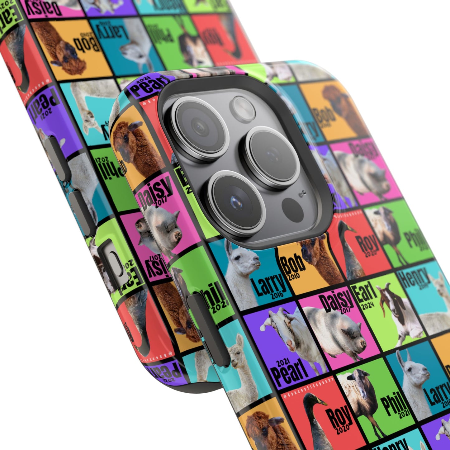 iPHONE CASE - THE WHOLE GANG - BOLD COLORS