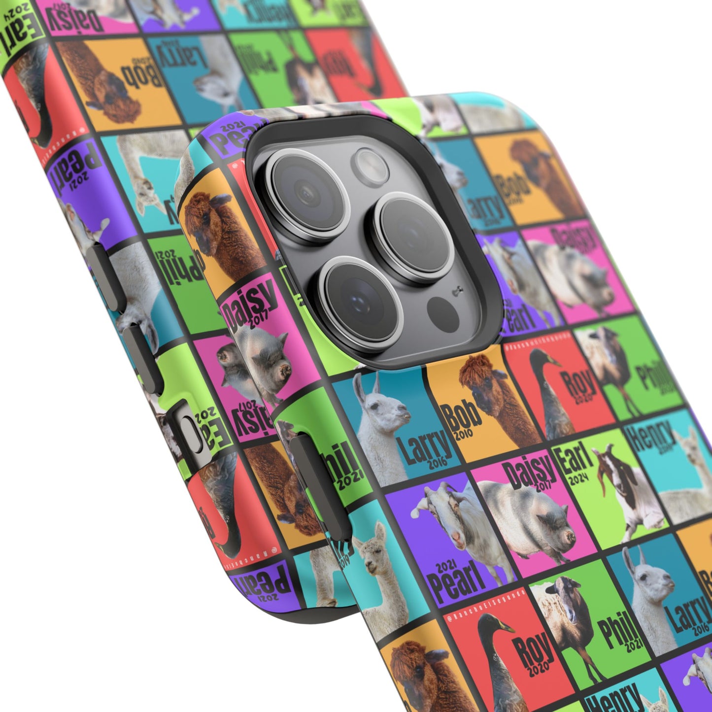 iPHONE CASE - THE WHOLE GANG - BOLD COLORS