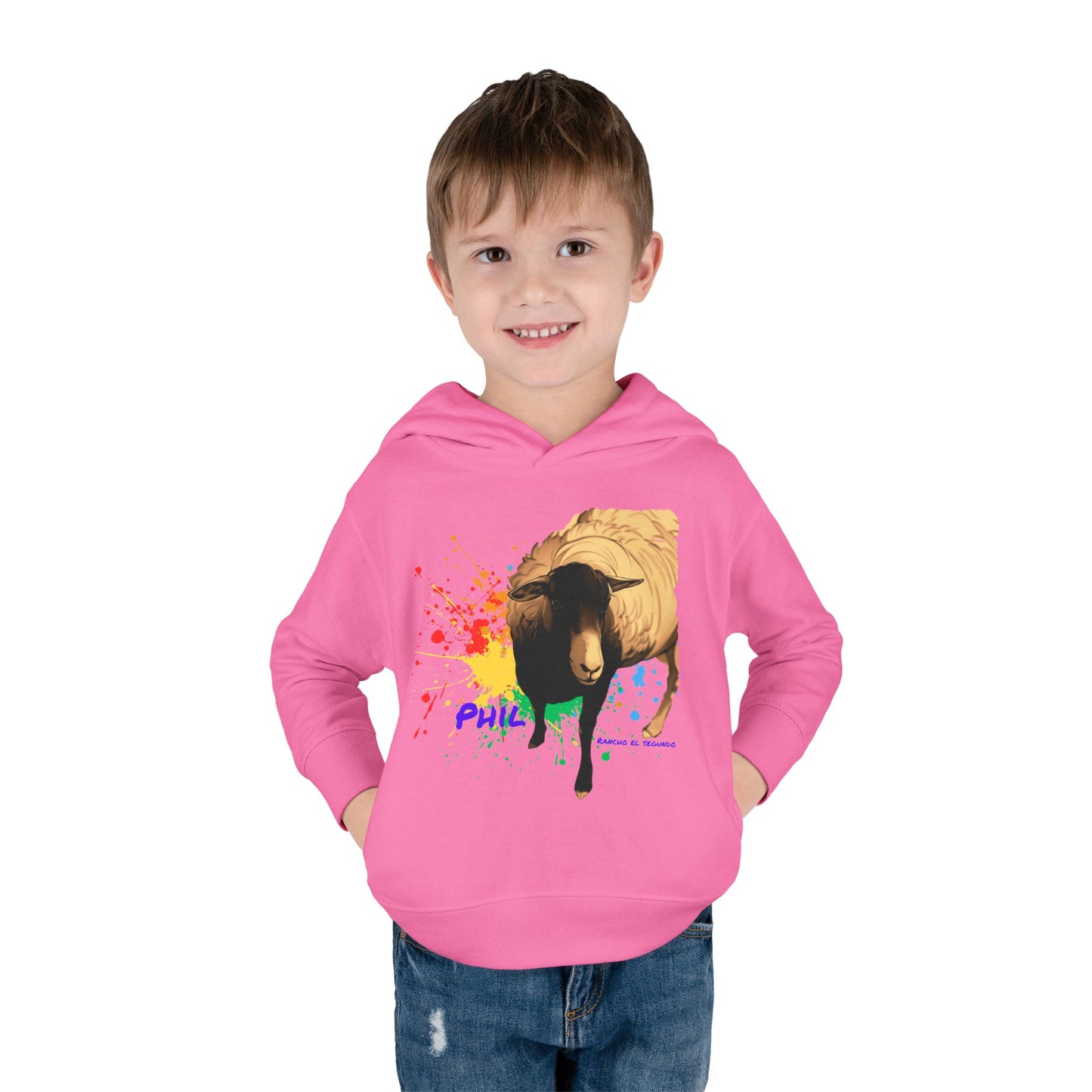 Cali Sun - Phil - Toddler Pullover Fleece Hoodie