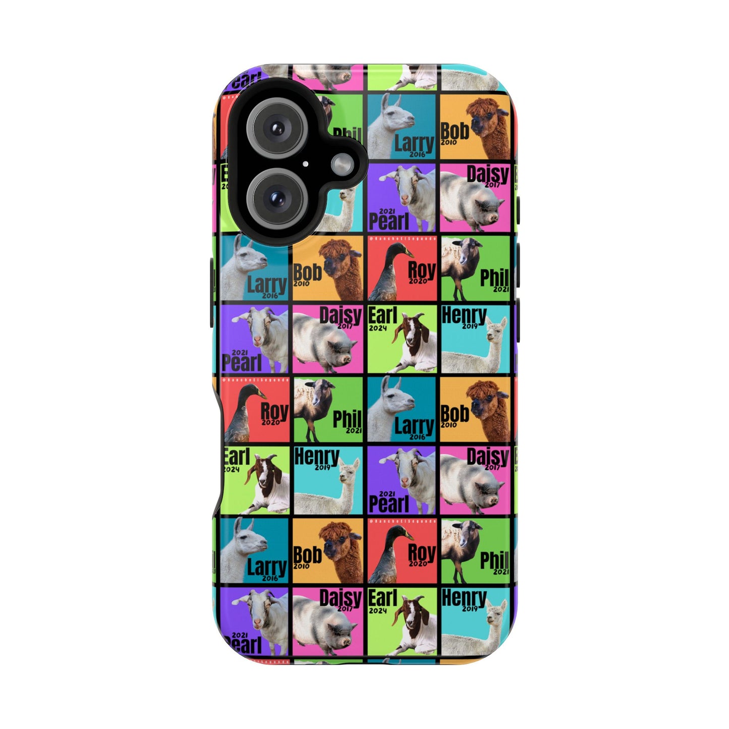 iPHONE CASE - THE WHOLE GANG - BOLD COLORS