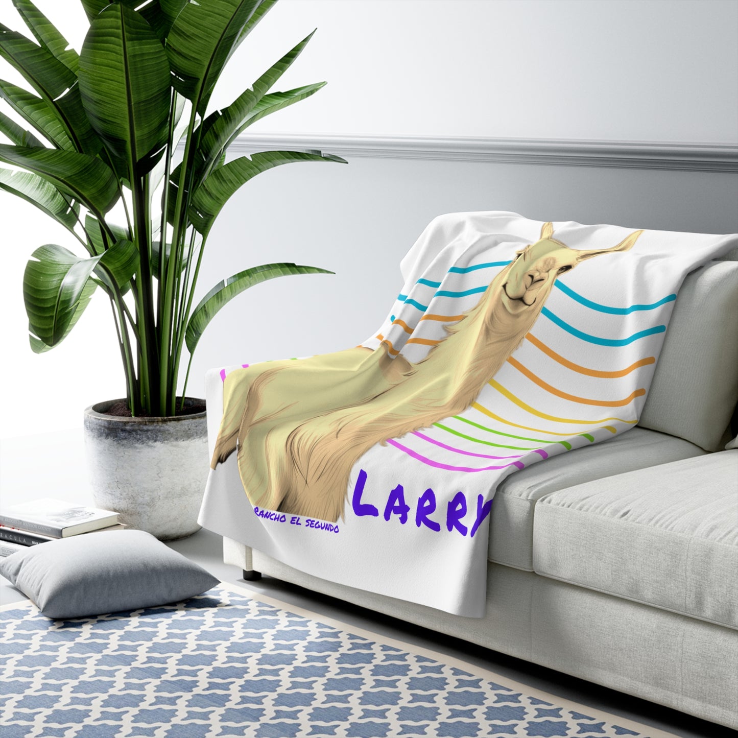 Cali Sun - Larry - Sherpa Fleece Blanket