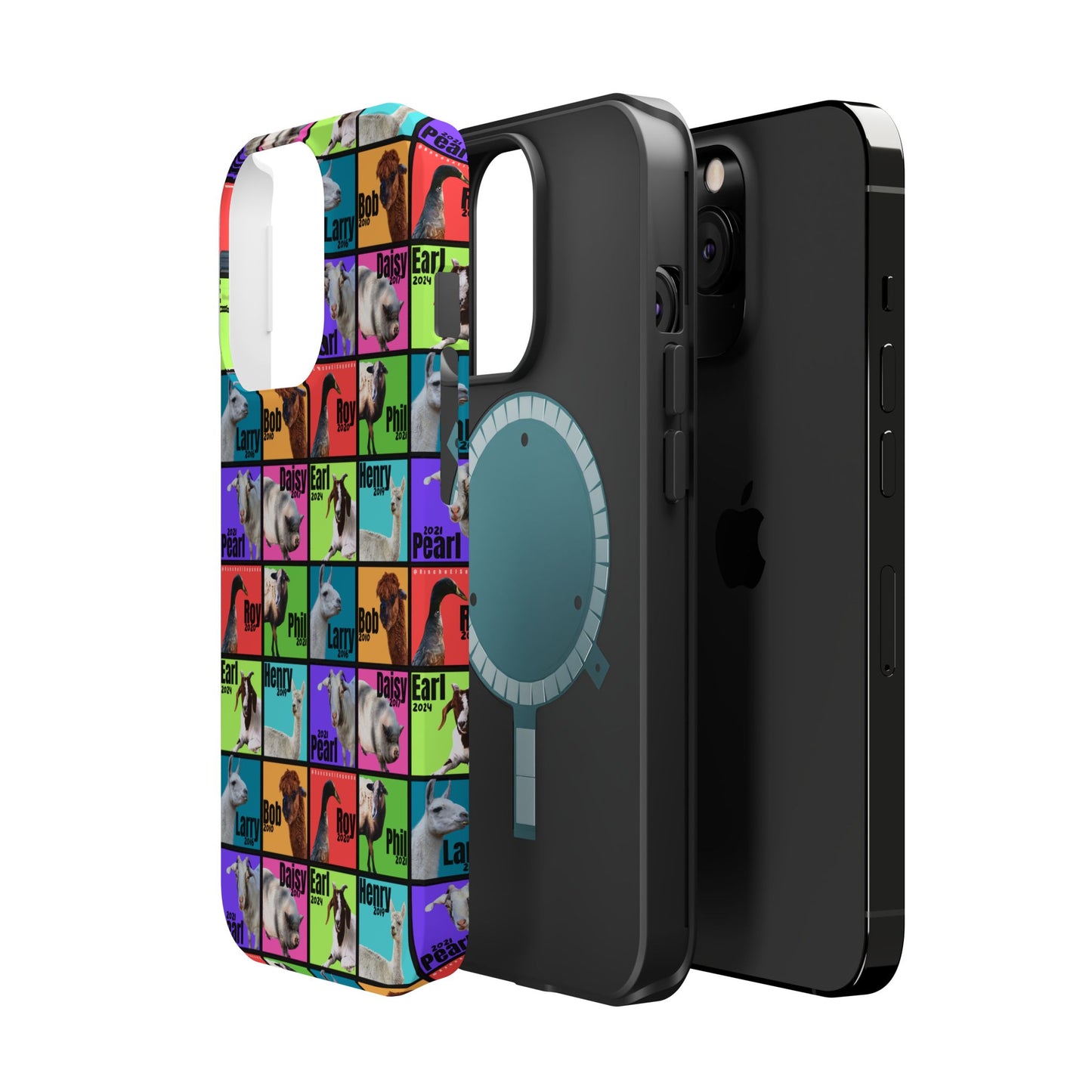 iPHONE CASE - THE WHOLE GANG - BOLD COLORS