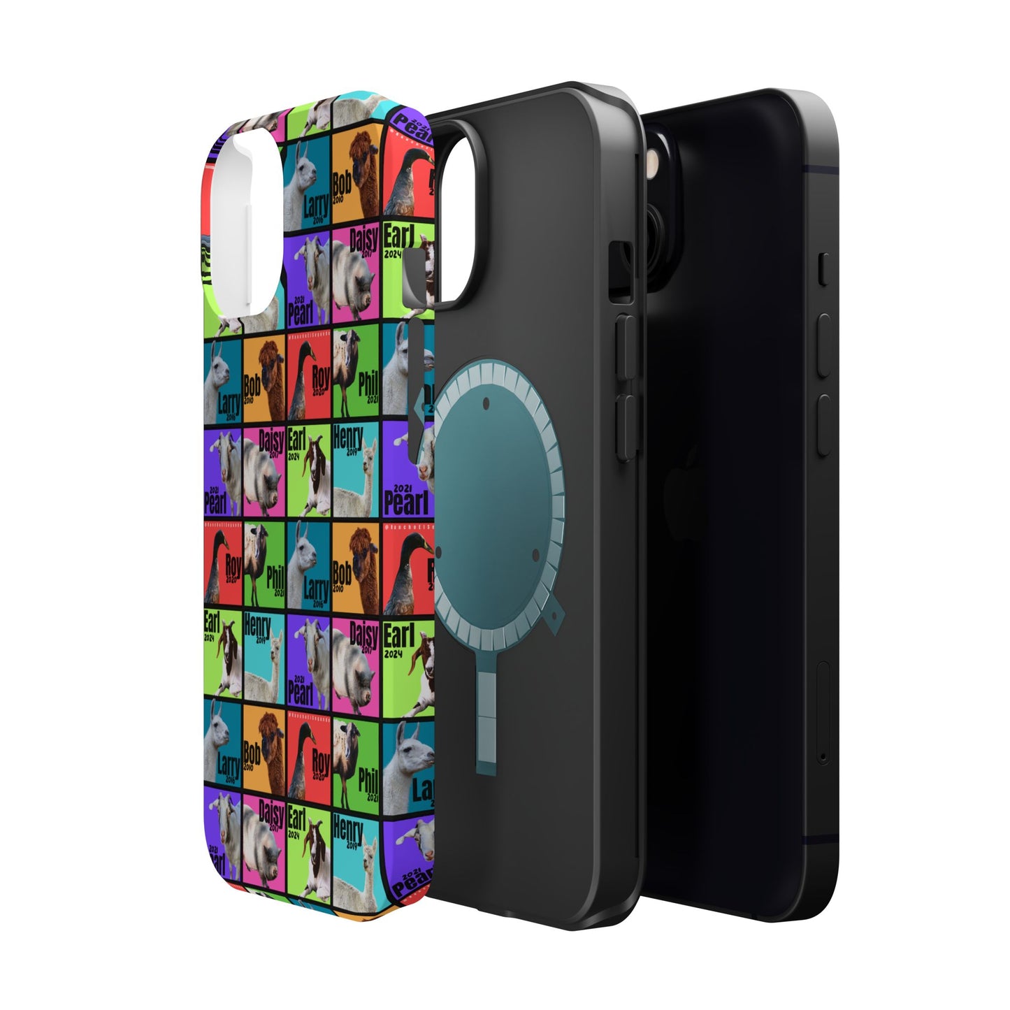 iPHONE CASE - THE WHOLE GANG - BOLD COLORS