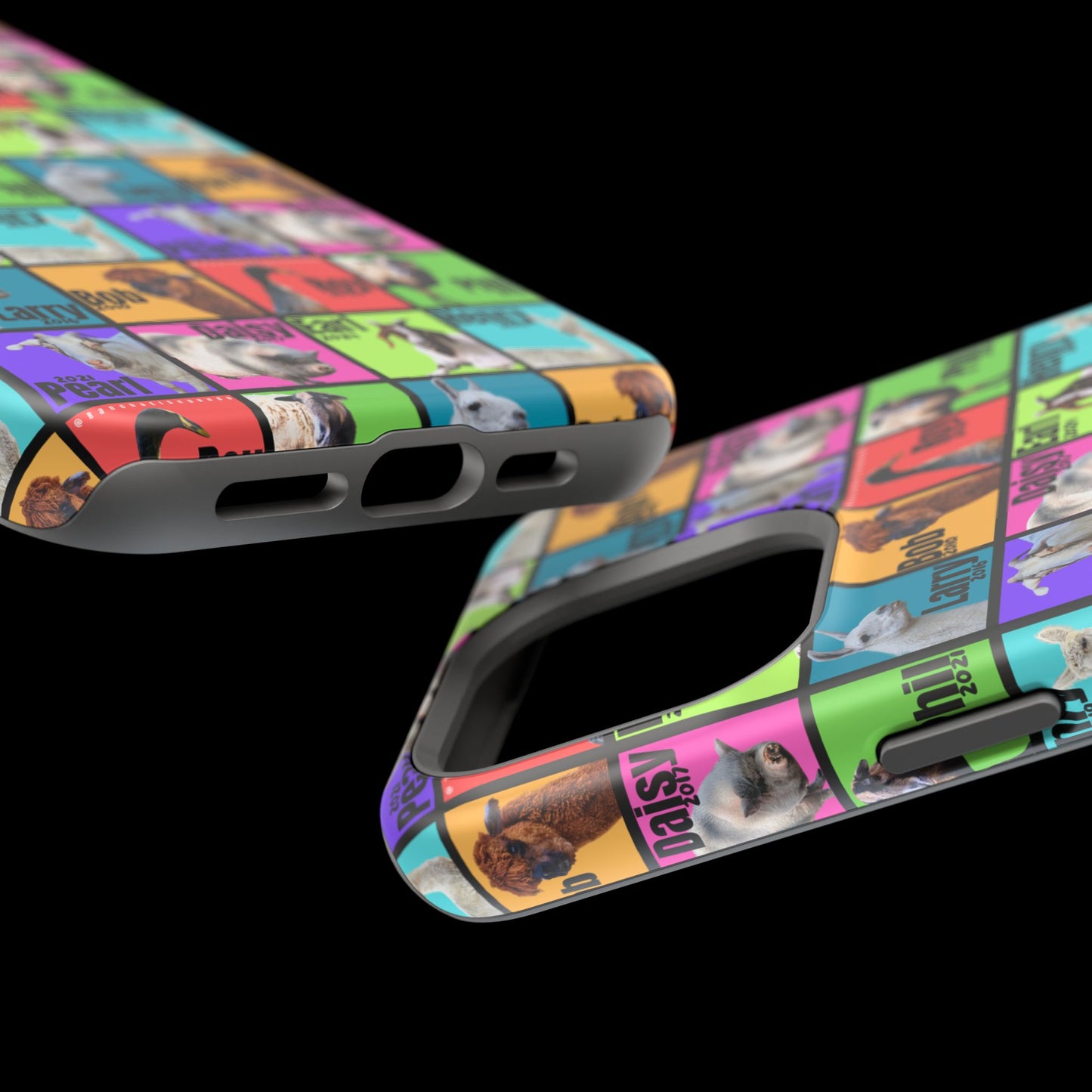 iPHONE CASE - THE WHOLE GANG - BOLD COLORS