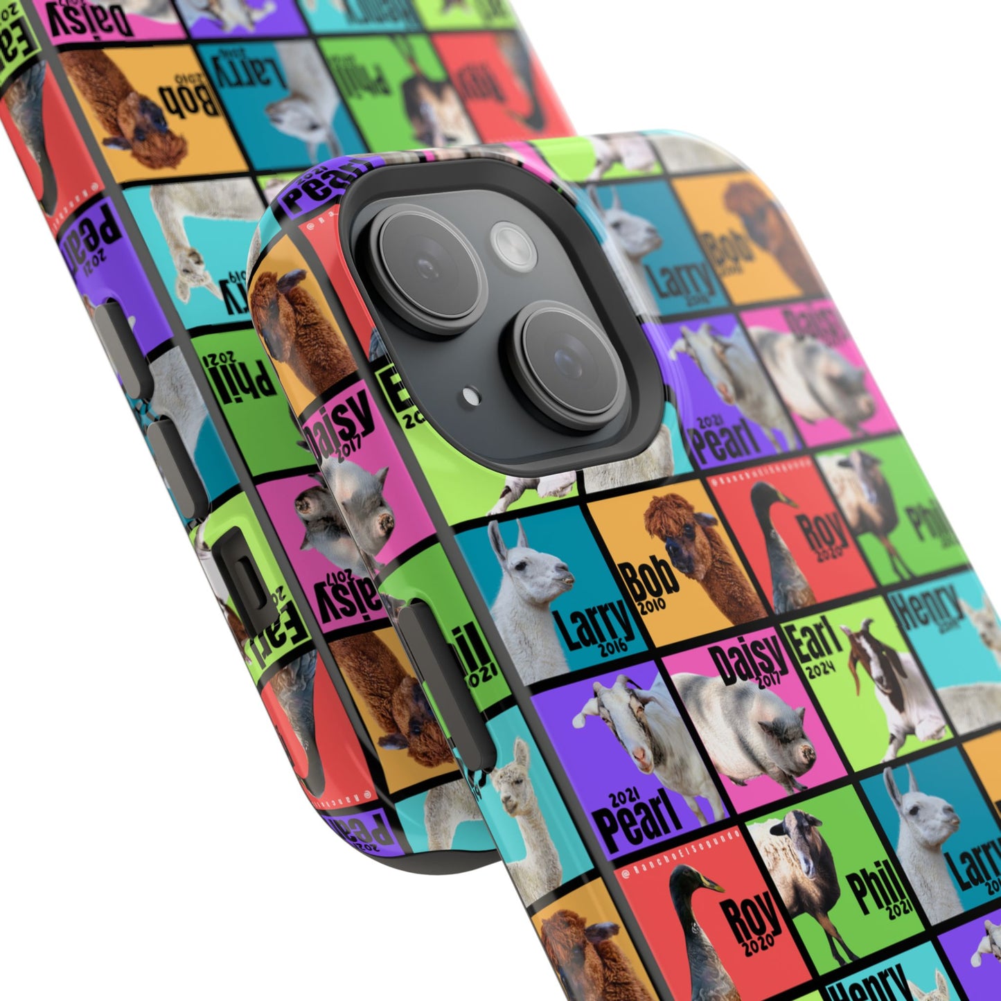 iPHONE CASE - THE WHOLE GANG - BOLD COLORS