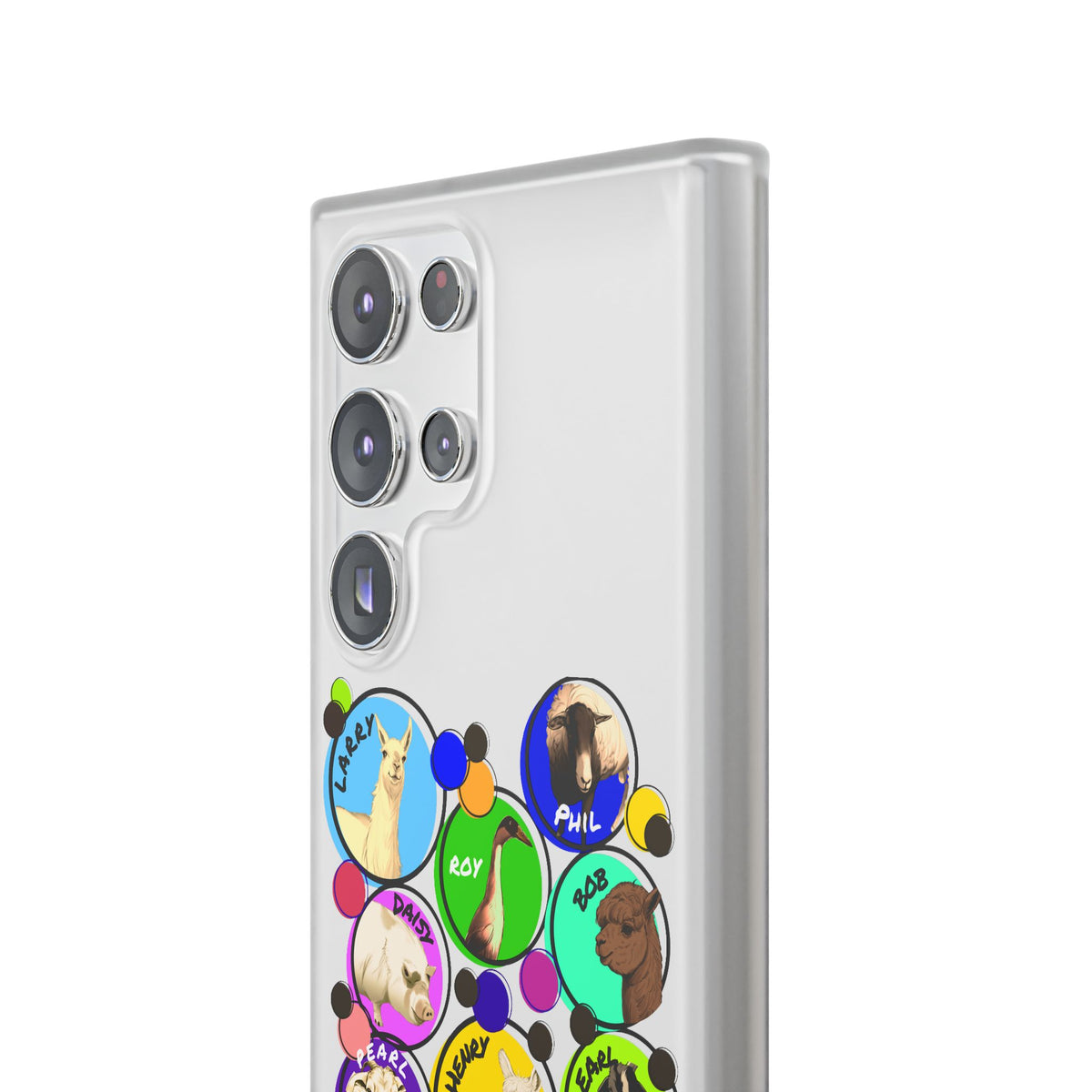 IPHONE & GALAXY FLEXI CASE - THE WHOLE GANG - CALI SUN