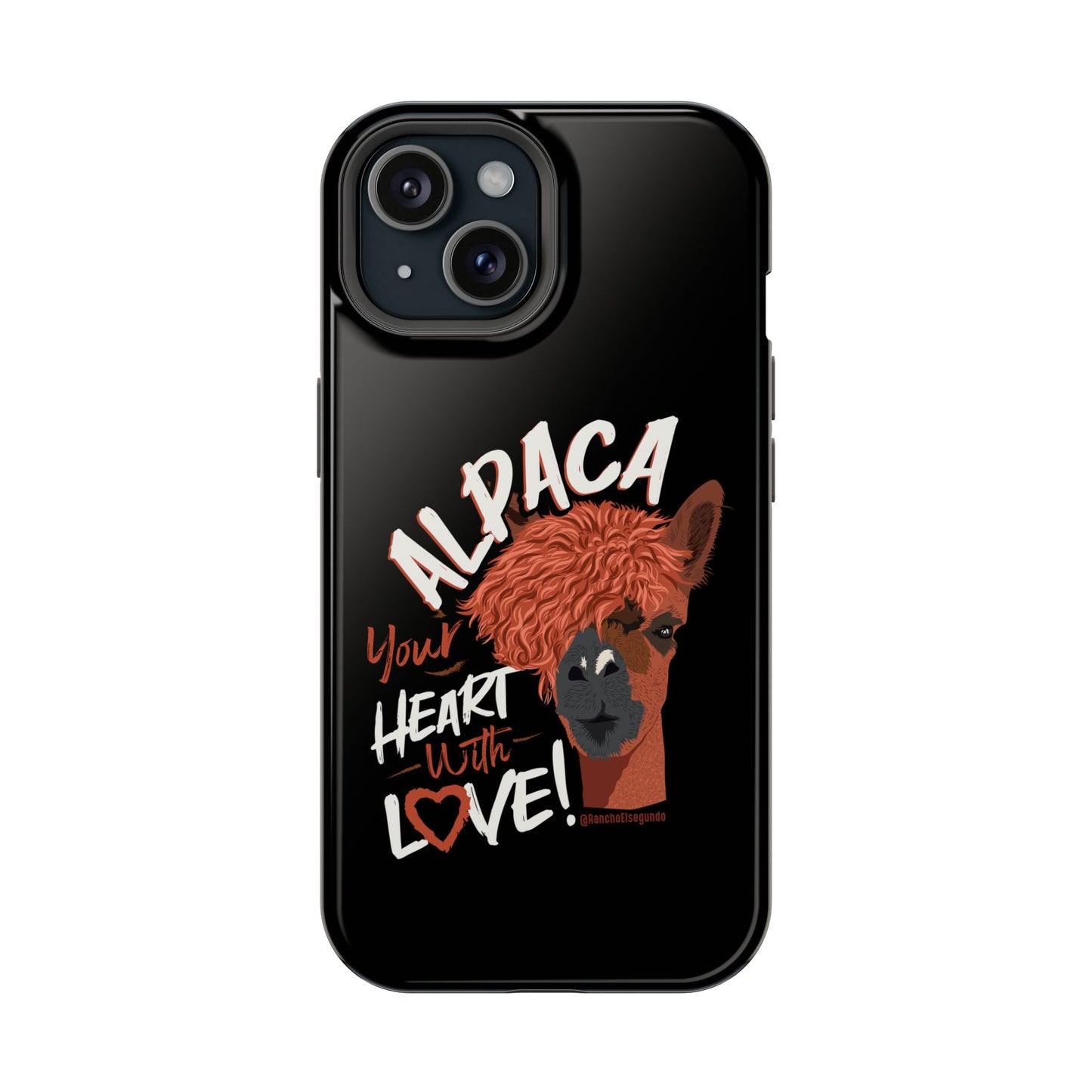 iPHONE CASE - ALPACA YOUR HEART WITH LOVE