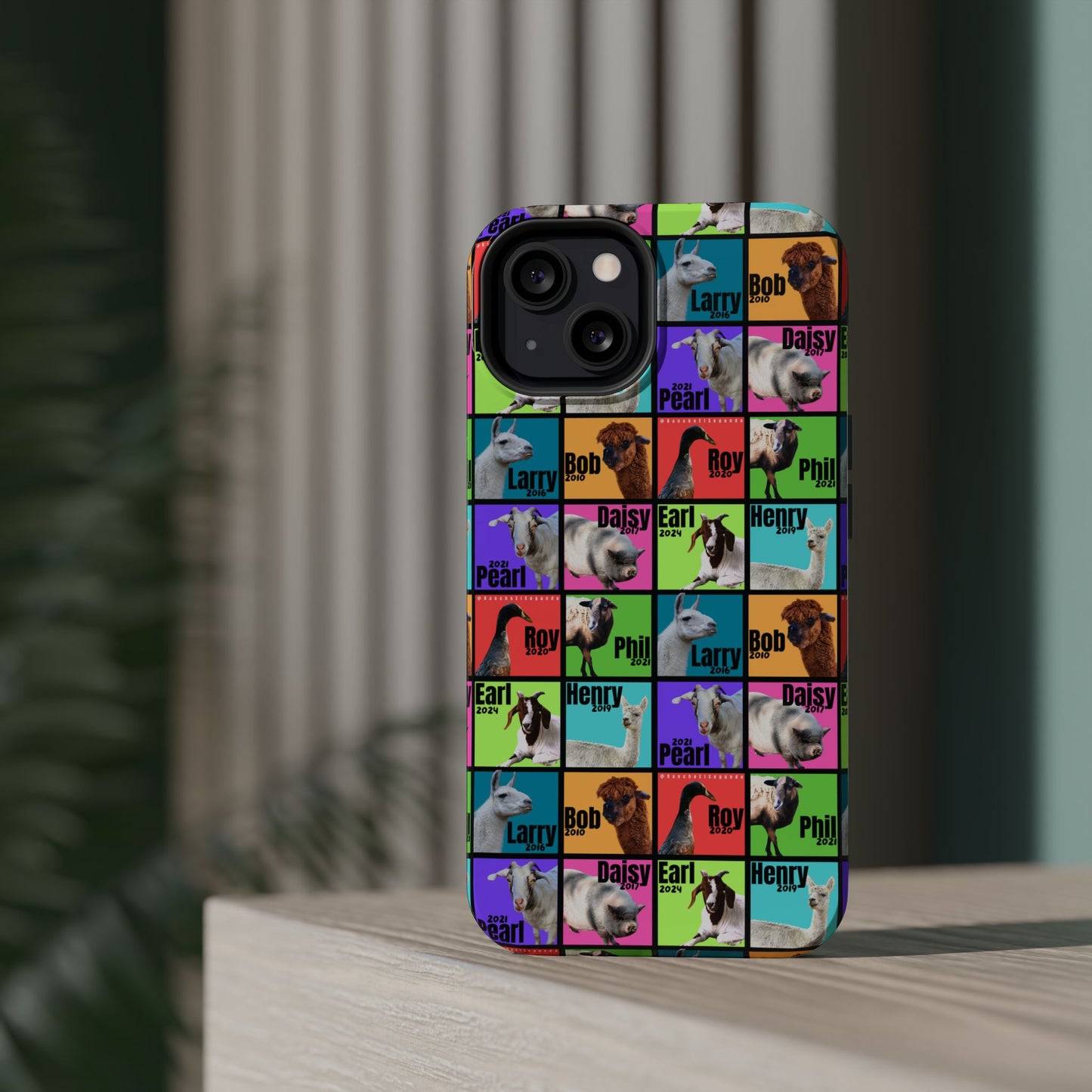 iPHONE CASE - THE WHOLE GANG - BOLD COLORS
