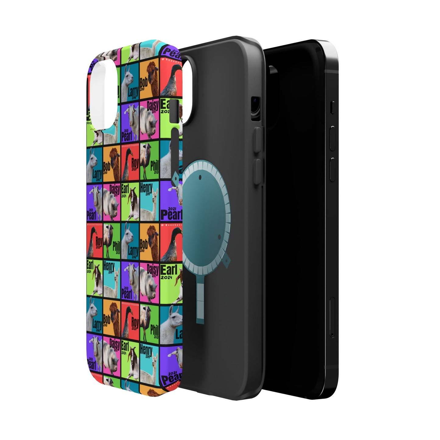 iPHONE CASE - THE WHOLE GANG - BOLD COLORS