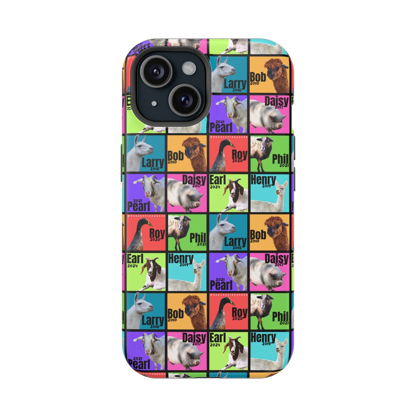 iPHONE CASE - THE WHOLE GANG - BOLD COLORS