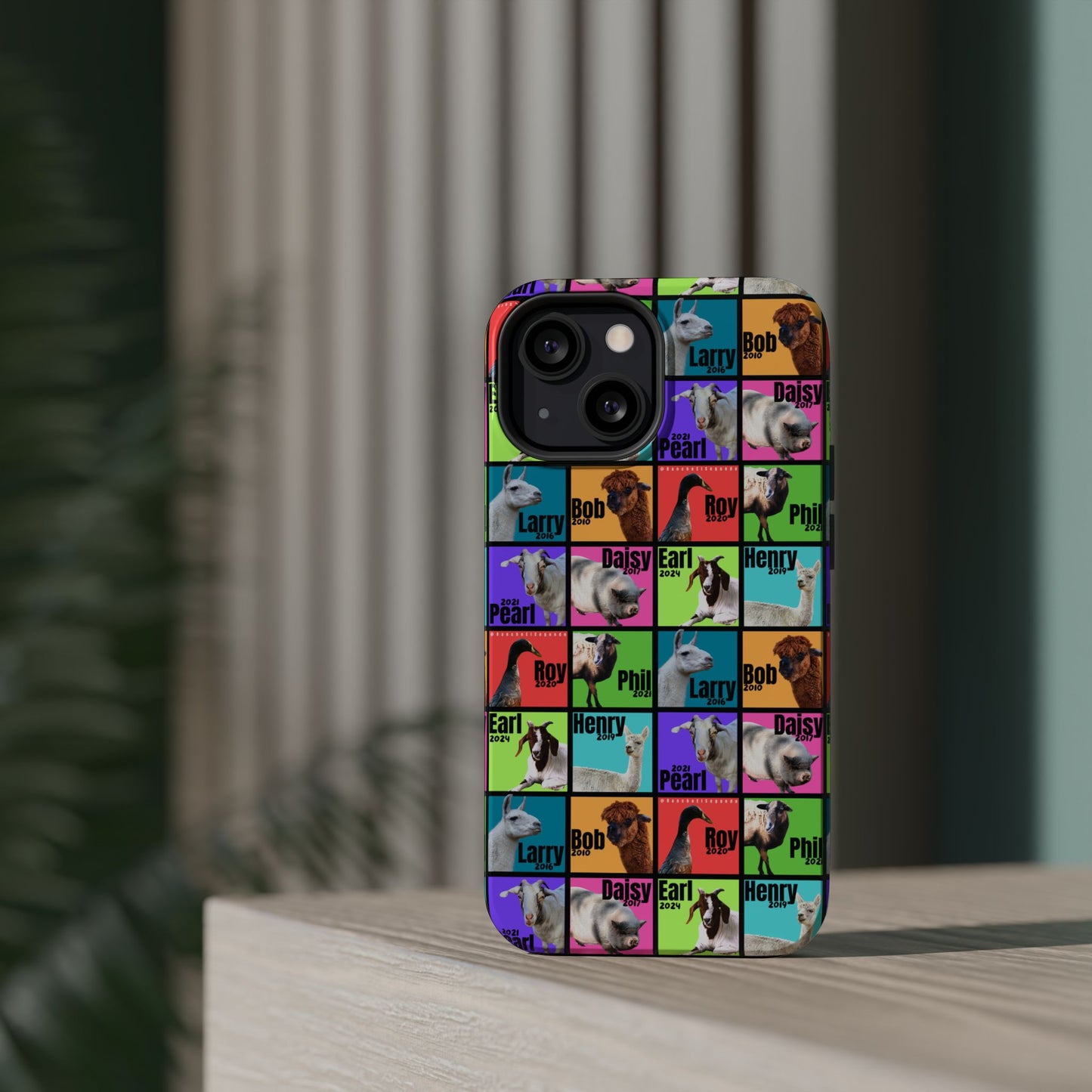 iPHONE CASE - THE WHOLE GANG - BOLD COLORS
