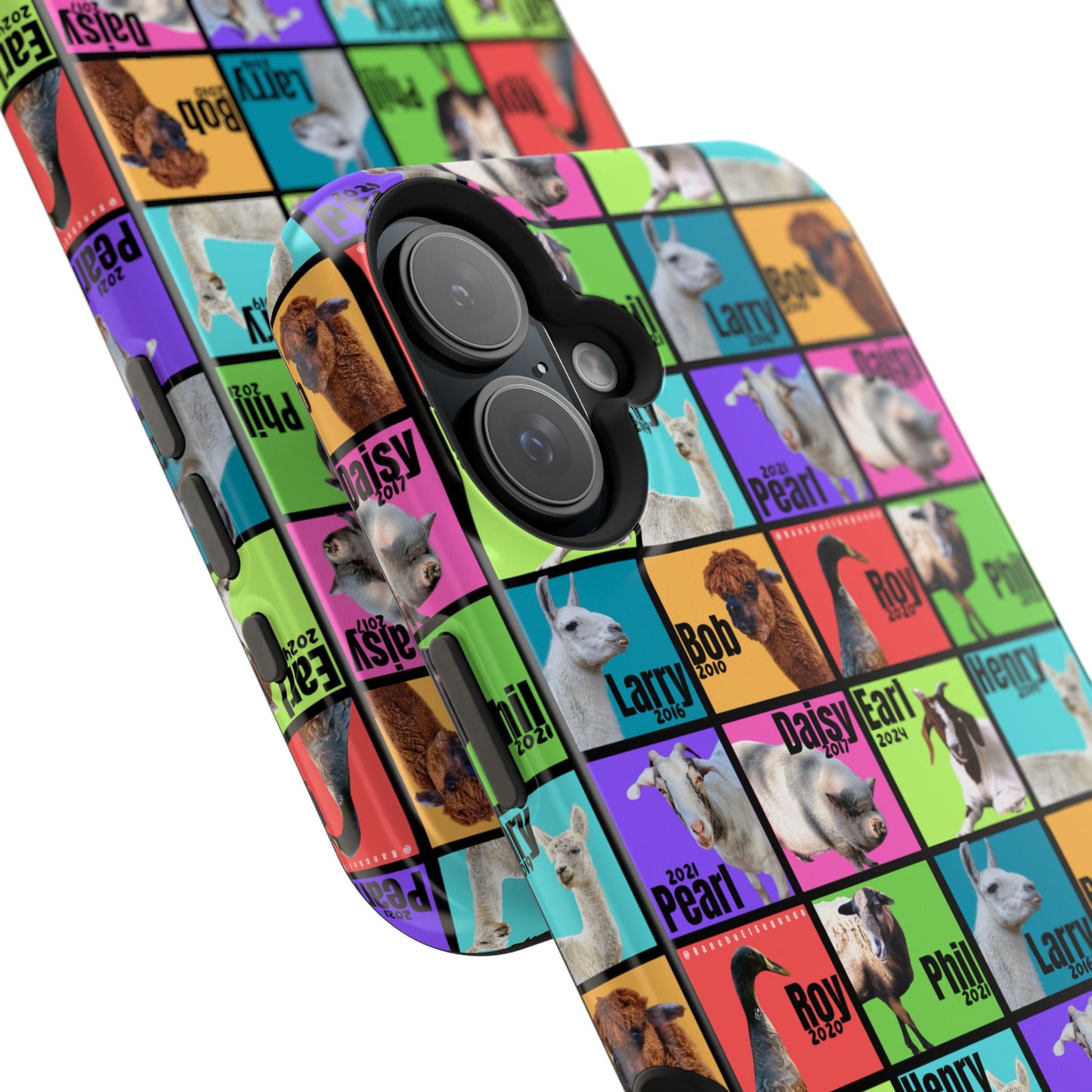 iPHONE CASE - THE WHOLE GANG - BOLD COLORS