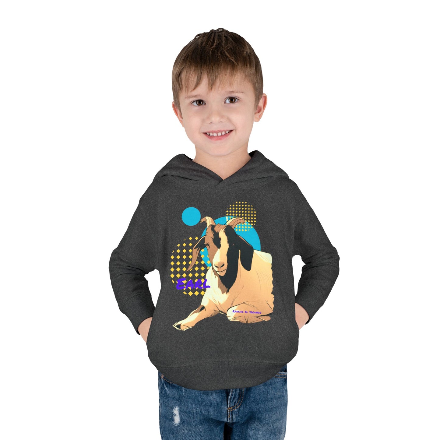Cali Sun - Earl - Toddler Pullover Fleece Hoodie