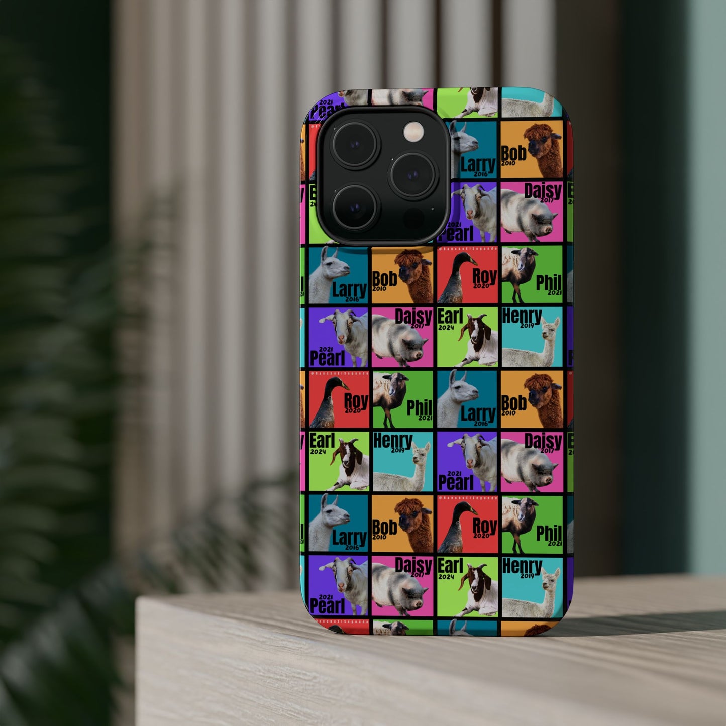 iPHONE CASE - THE WHOLE GANG - BOLD COLORS