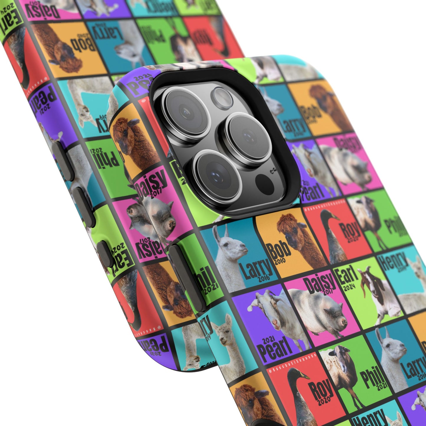 iPHONE CASE - THE WHOLE GANG - BOLD COLORS