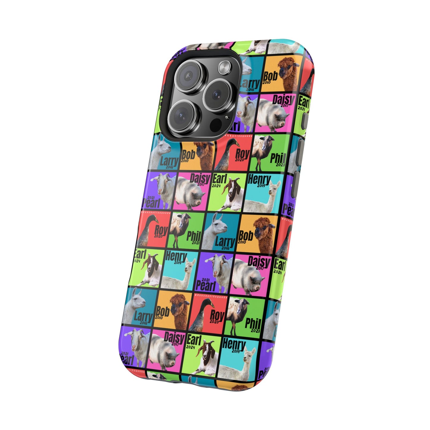 iPHONE CASE - THE WHOLE GANG - BOLD COLORS