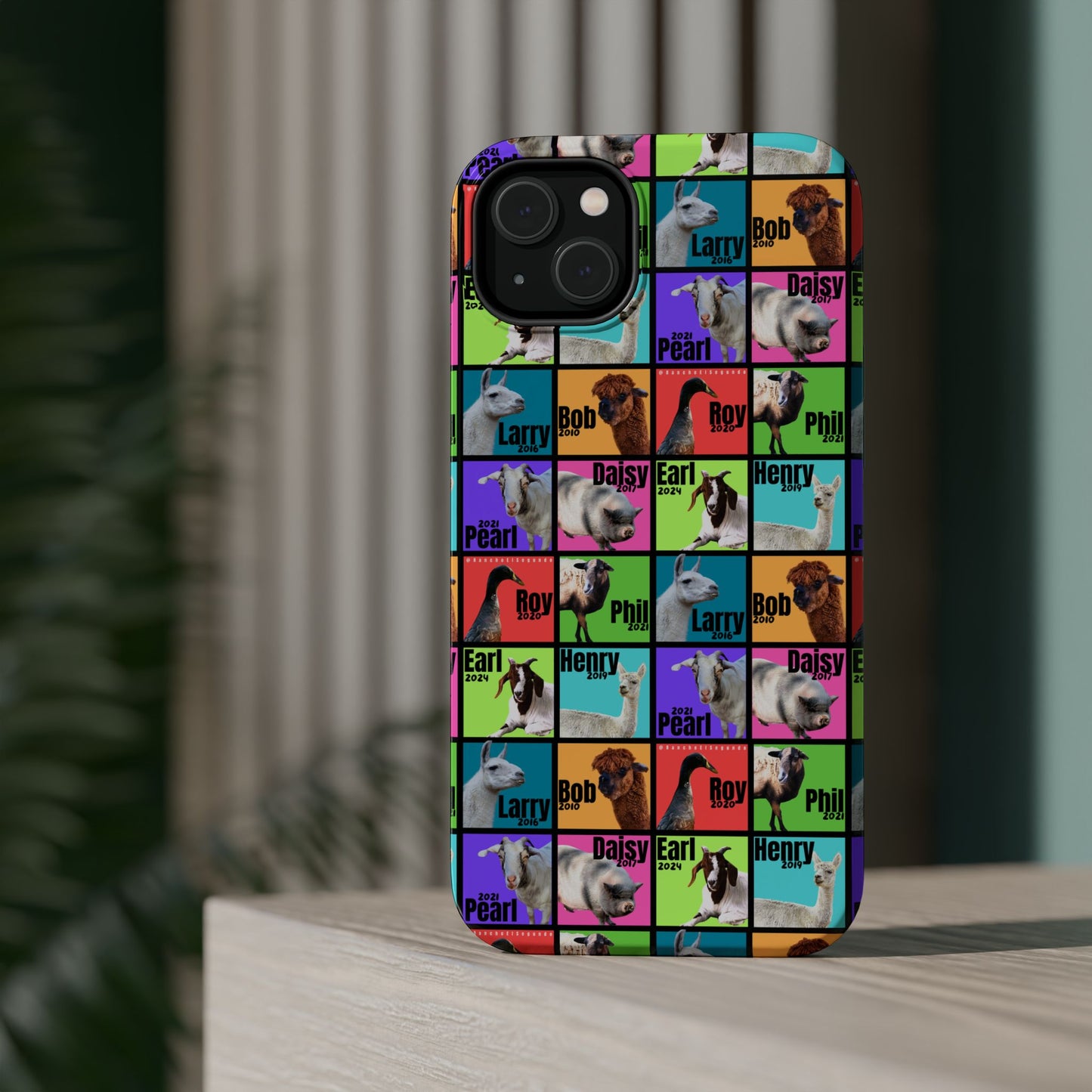 iPHONE CASE - THE WHOLE GANG - BOLD COLORS