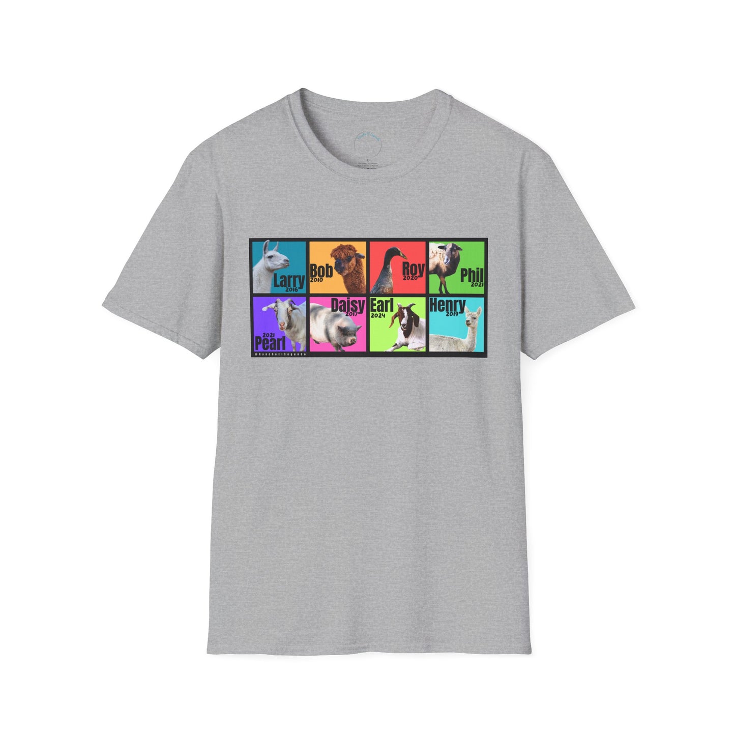 THE WHOLE GANG - ADULT SOFTSTYLE TEE - BOLD