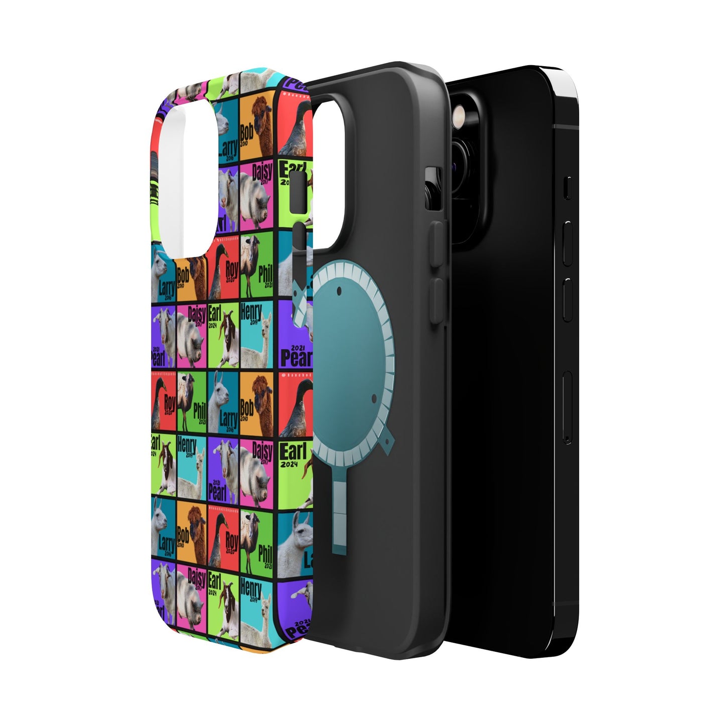 iPHONE CASE - THE WHOLE GANG - BOLD COLORS