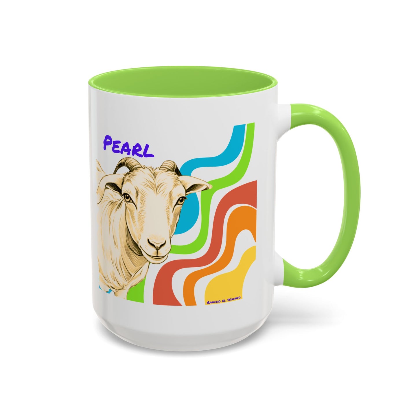 Cali Sun - Pearl - Colorful Mugs (11oz, 15oz)