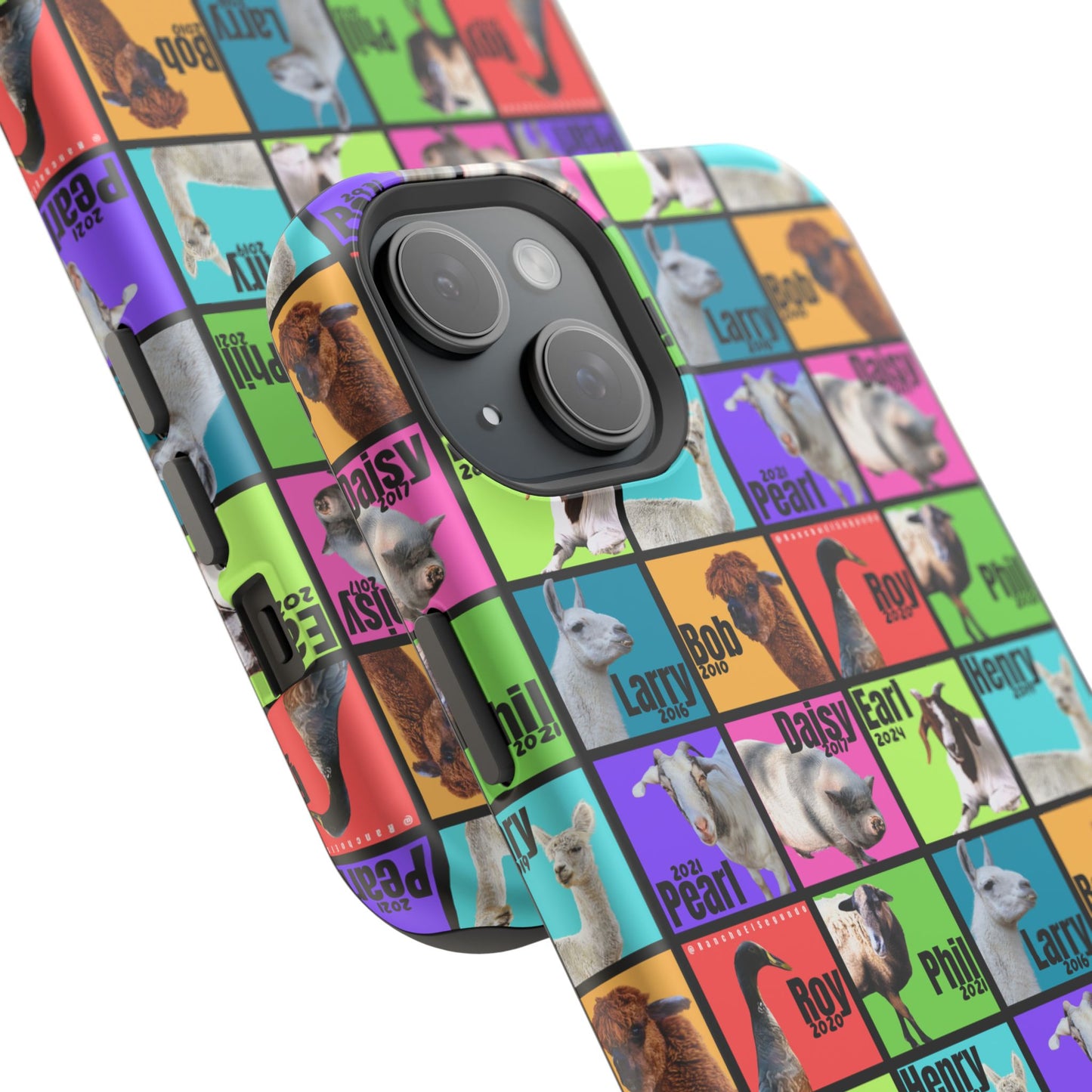 iPHONE CASE - THE WHOLE GANG - BOLD COLORS