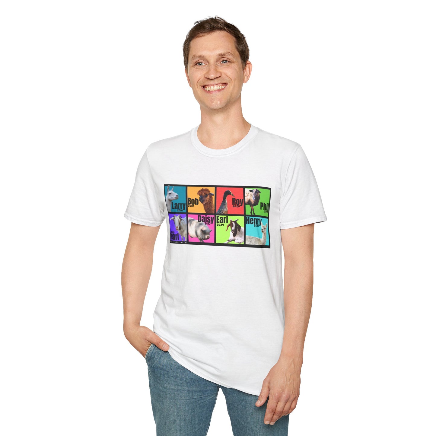 THE WHOLE GANG - ADULT SOFTSTYLE TEE - BOLD