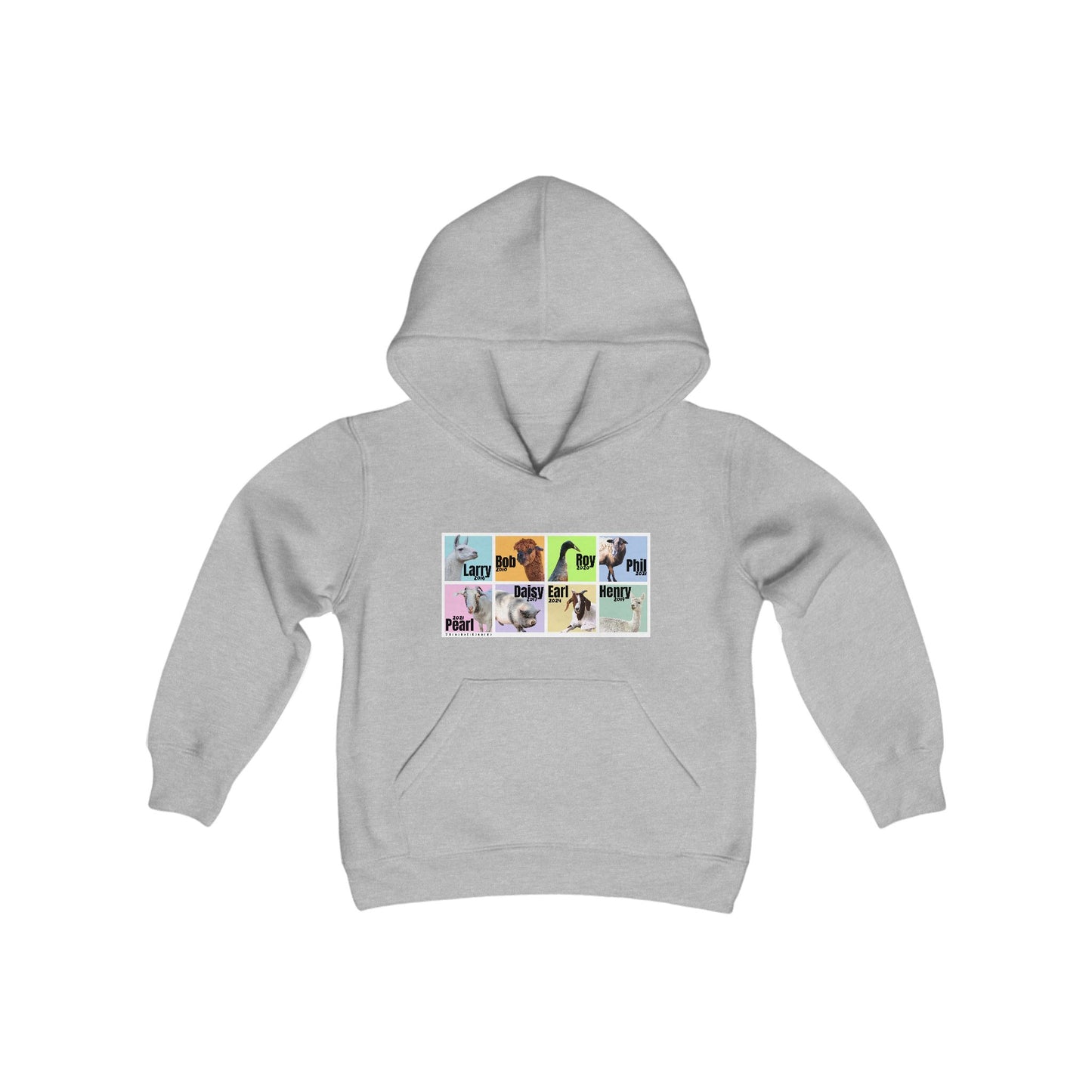 THE WHOLE GANG - KIDS HOODIE - PASTEL