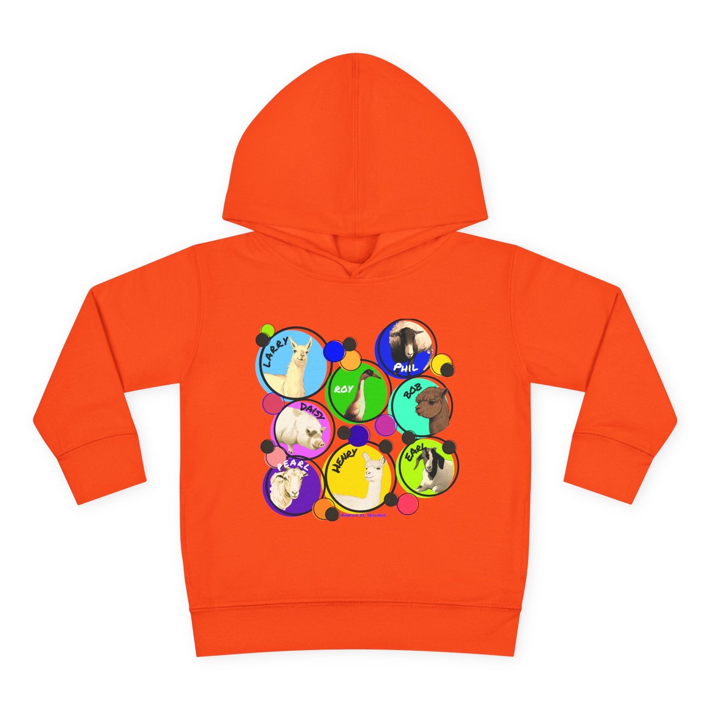 Cali Sun - Whole Gang 2025 - Toddler Pullover Fleece Hoodie