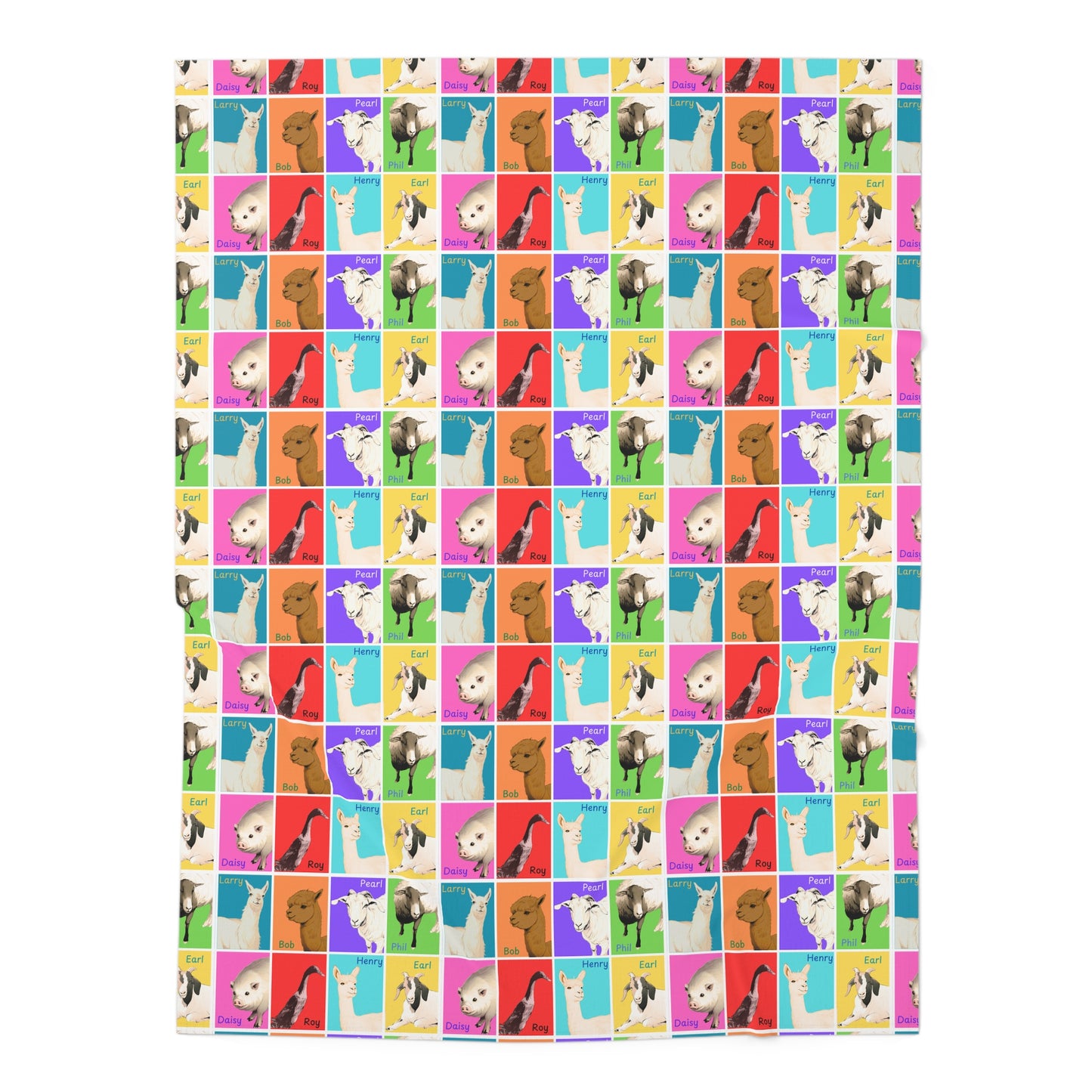 THE WHOLE GANG - SWADDLE BLANKET - BOLD