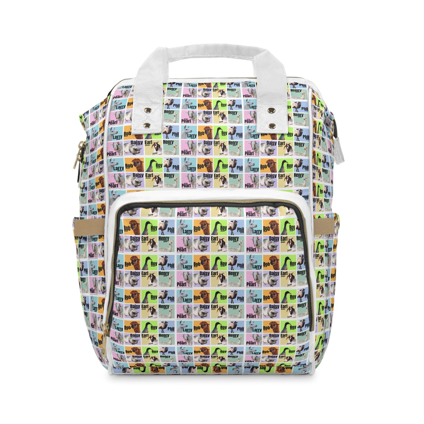 THE WHOLE GANG - DIAPER BACK PACK - PASTEL