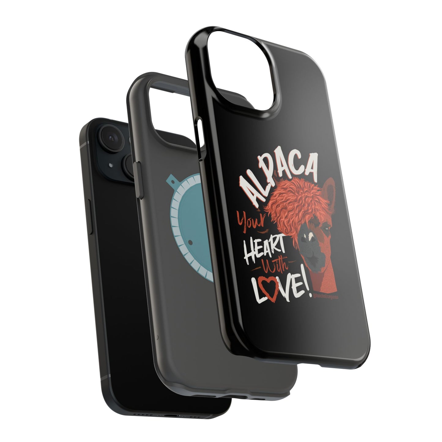 iPHONE CASE - ALPACA YOUR HEART WITH LOVE