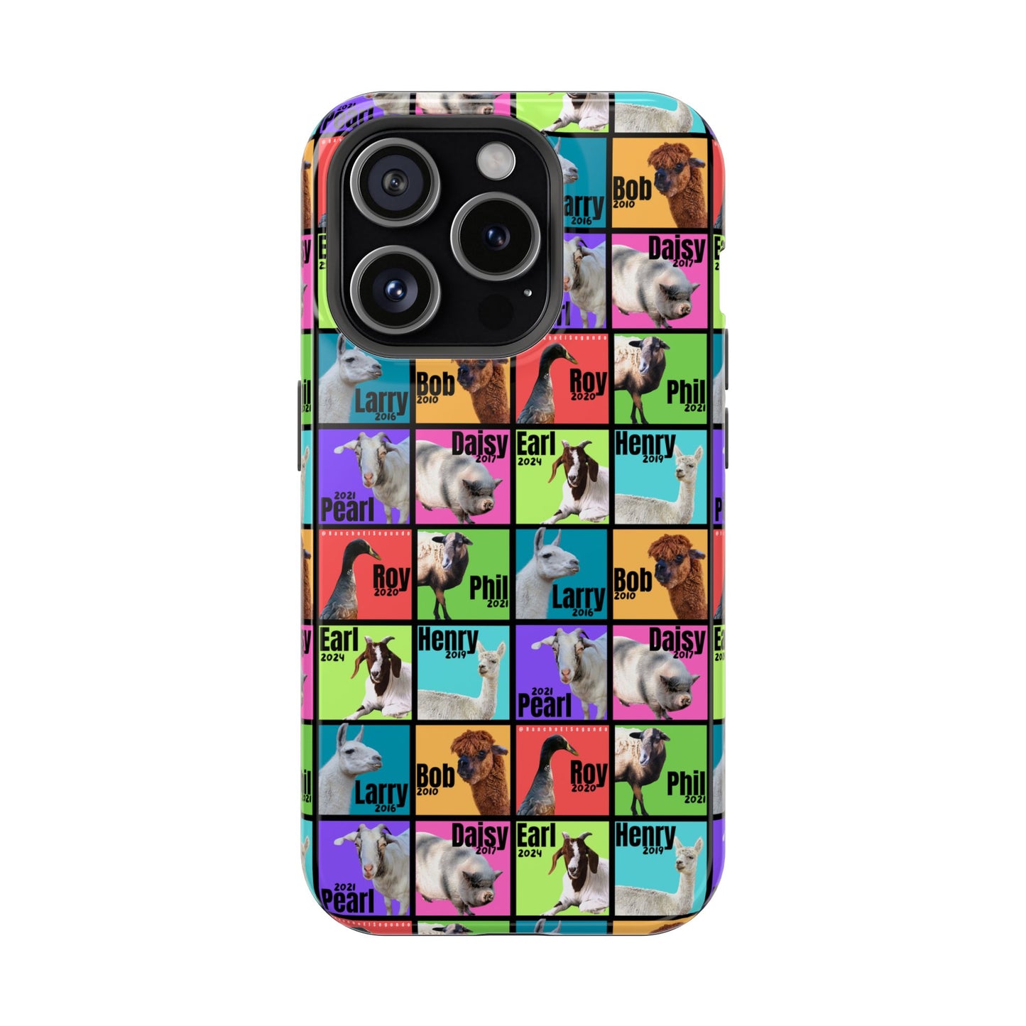 iPHONE CASE - THE WHOLE GANG - BOLD COLORS