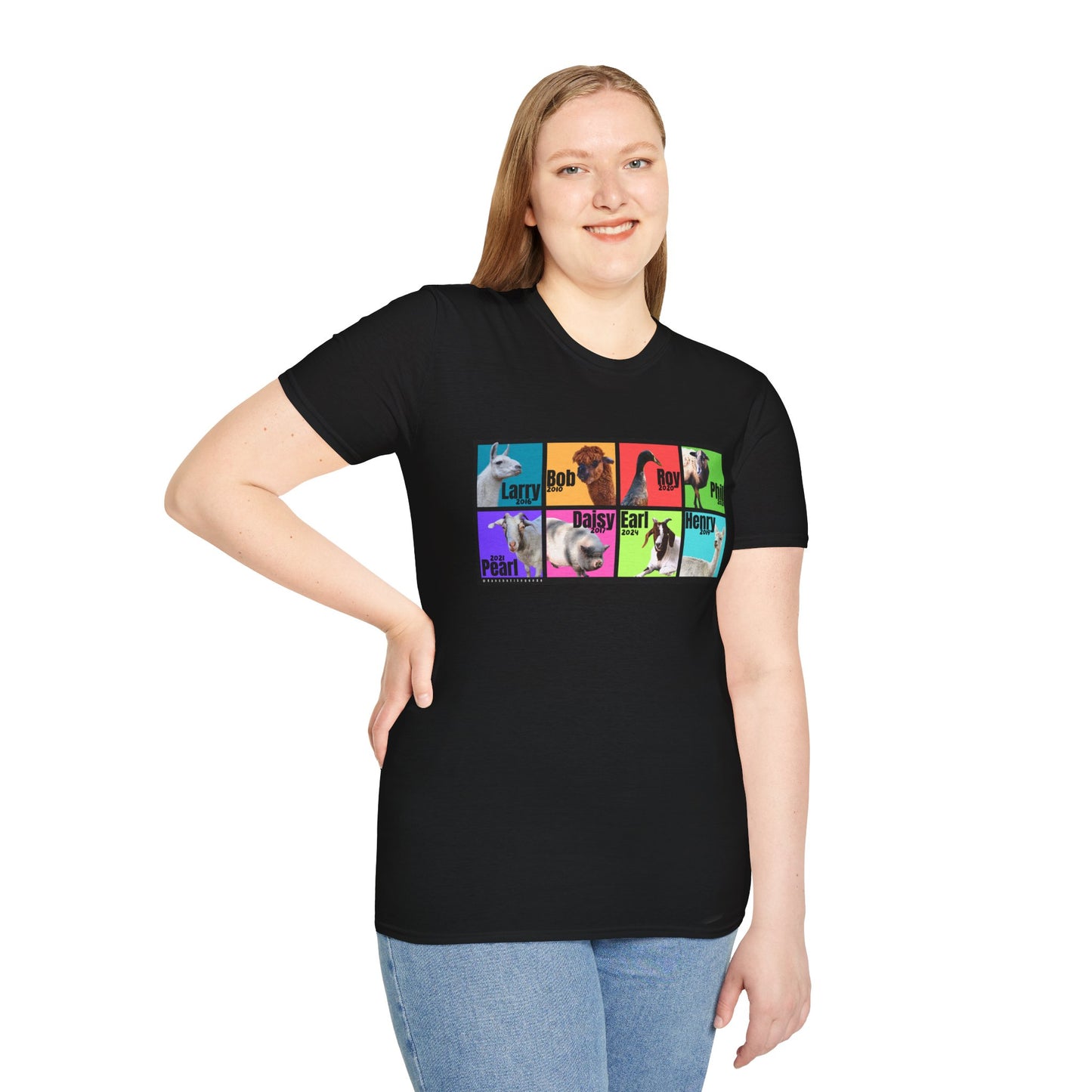 THE WHOLE GANG - ADULT SOFTSTYLE TEE - BOLD