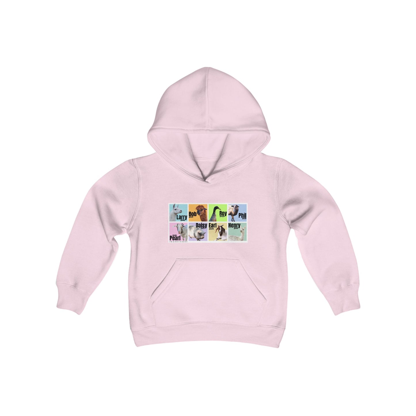 THE WHOLE GANG - KIDS HOODIE - PASTEL