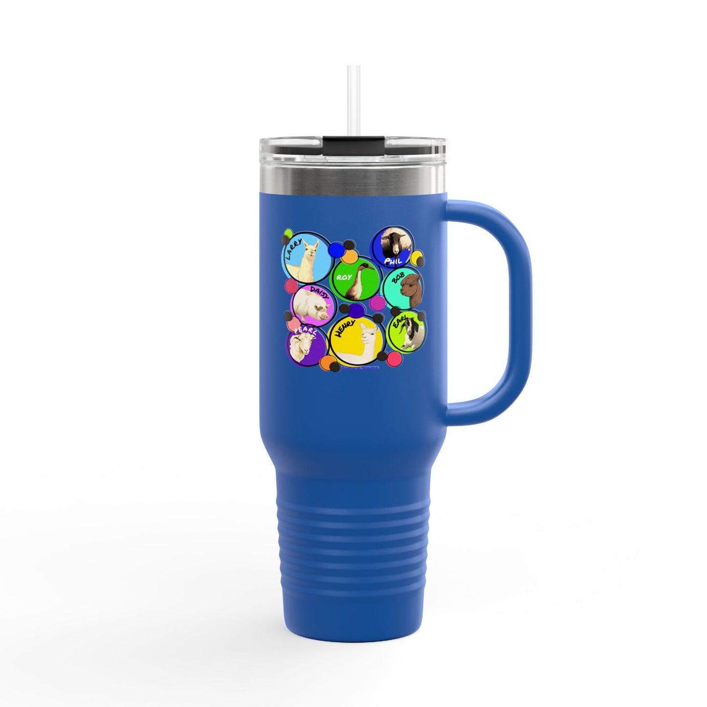 Cali Sun - Whole Gang 2025 - Insulated Travel Mug, 40oz