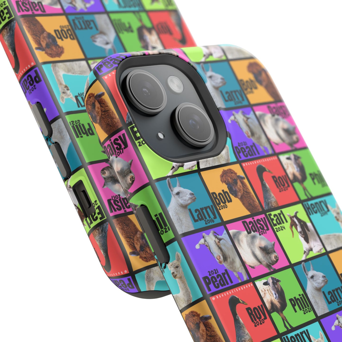 iPHONE CASE - THE WHOLE GANG - BOLD COLORS