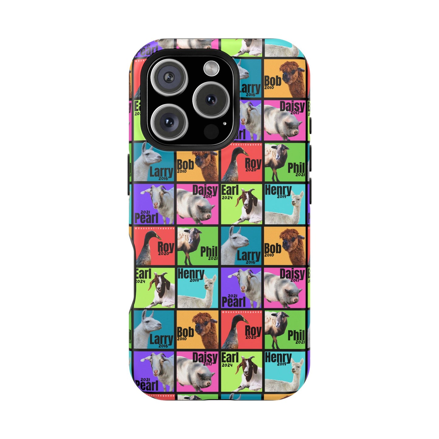 iPHONE CASE - THE WHOLE GANG - BOLD COLORS