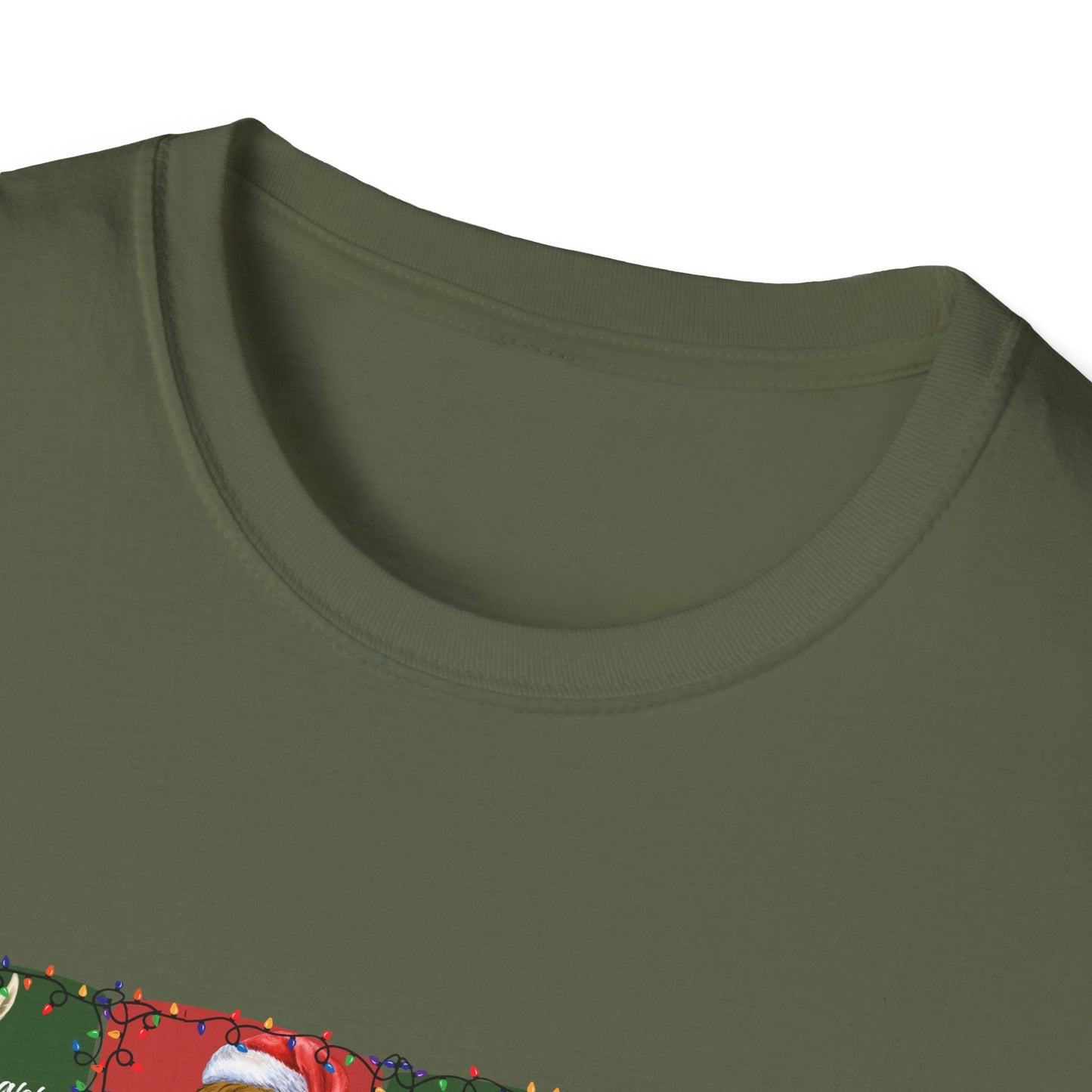CHRISTMAS WITH THE WOLE GANG - UNISEX SOFTSTYLE TEE