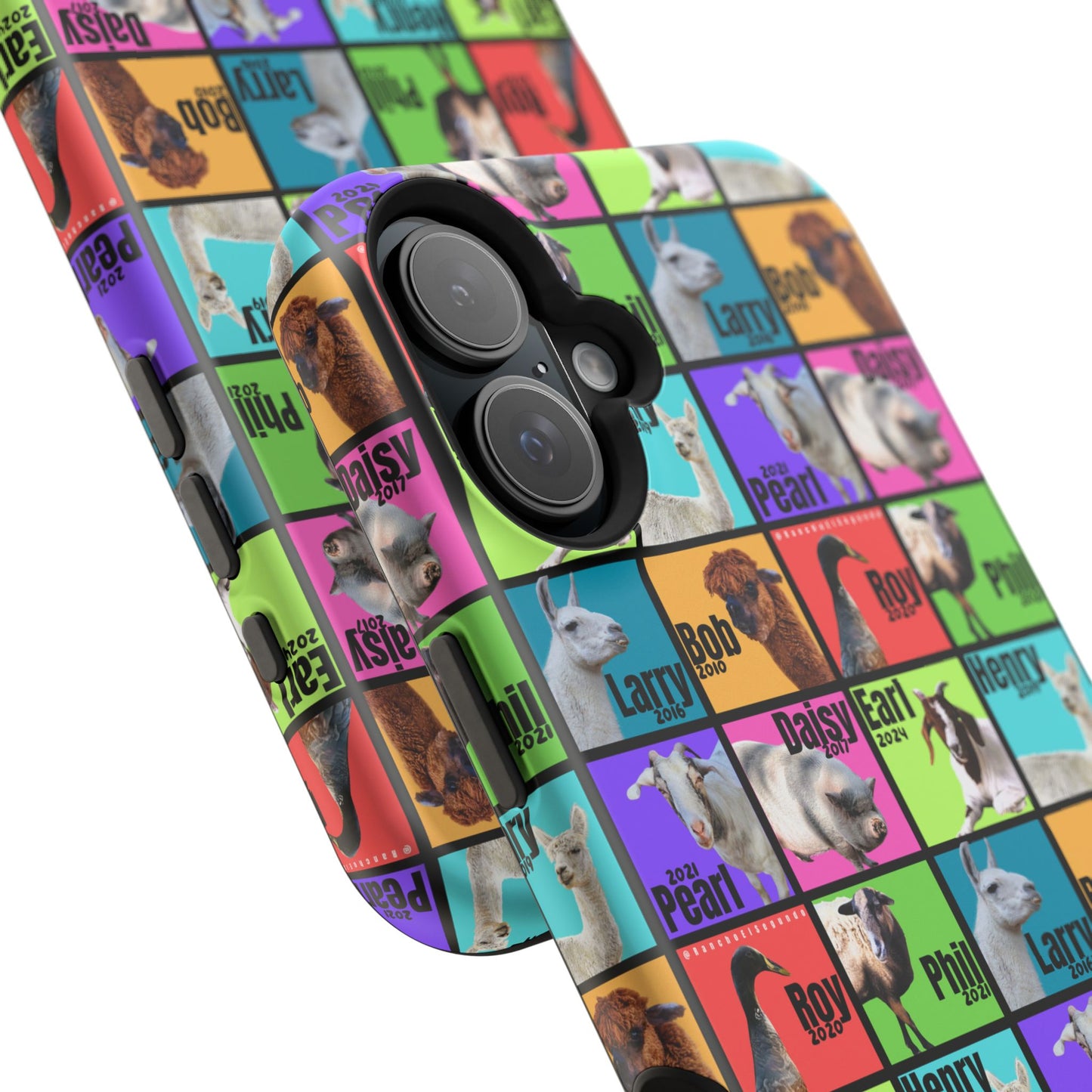 iPHONE CASE - THE WHOLE GANG - BOLD COLORS