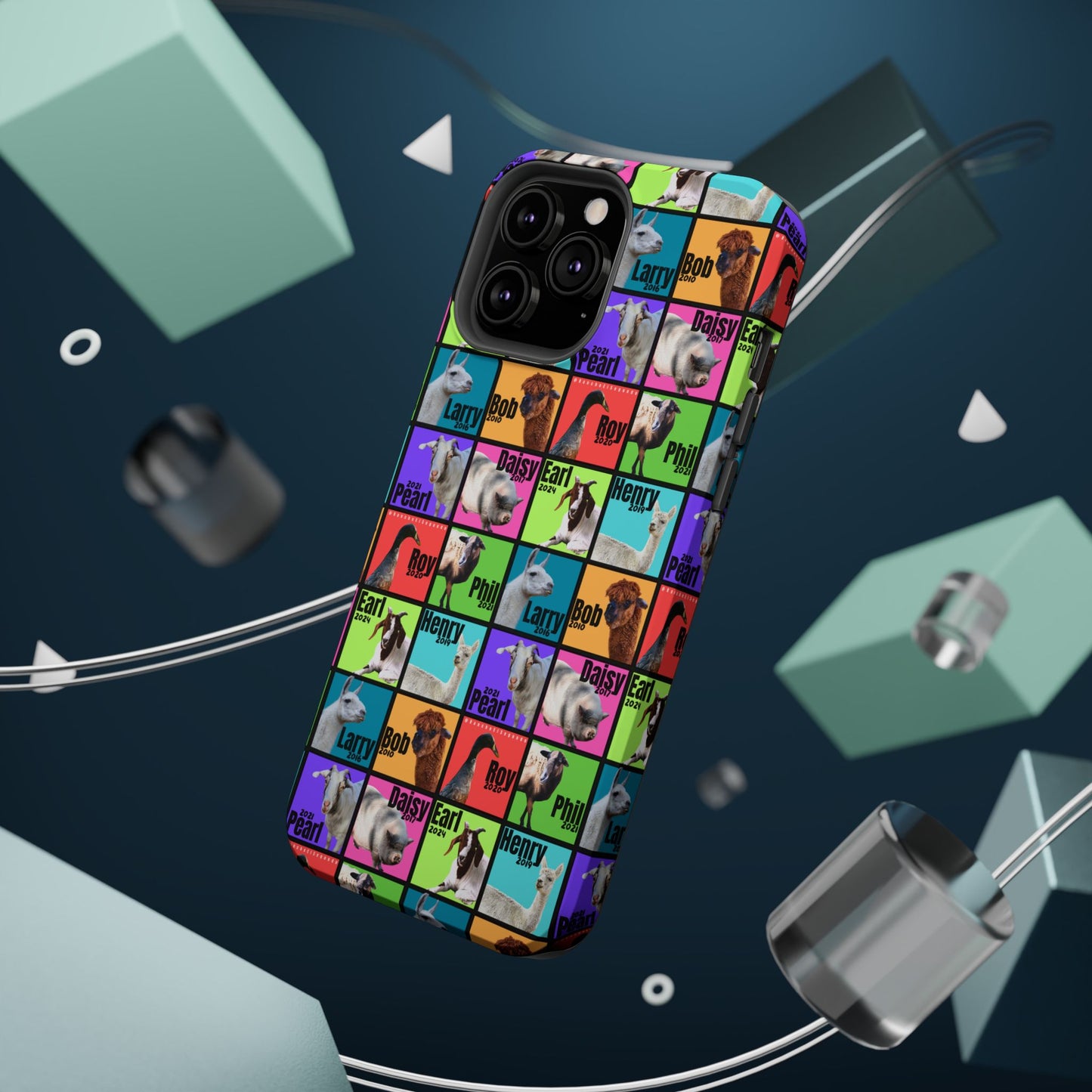 iPHONE CASE - THE WHOLE GANG - BOLD COLORS