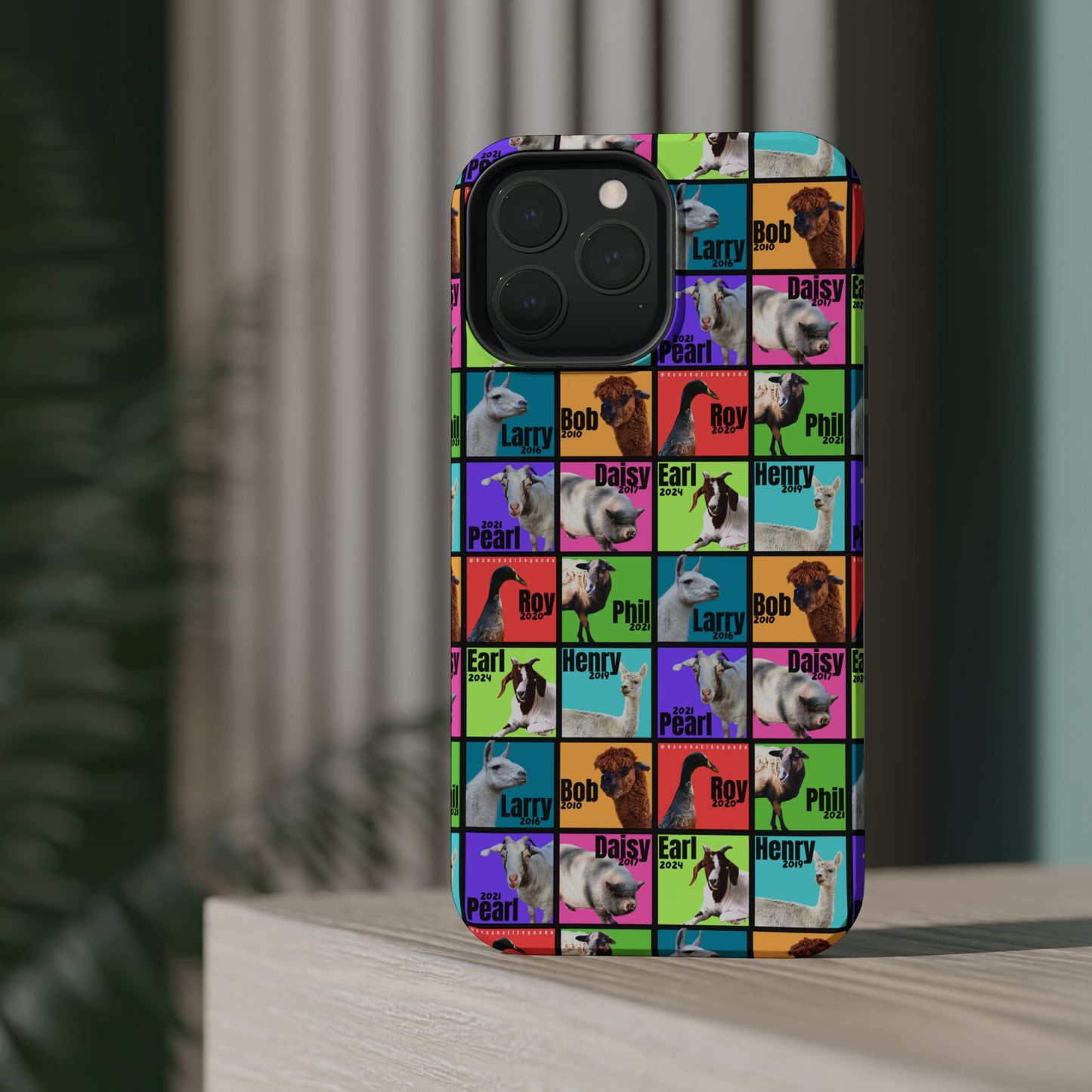 iPHONE CASE - THE WHOLE GANG - BOLD COLORS