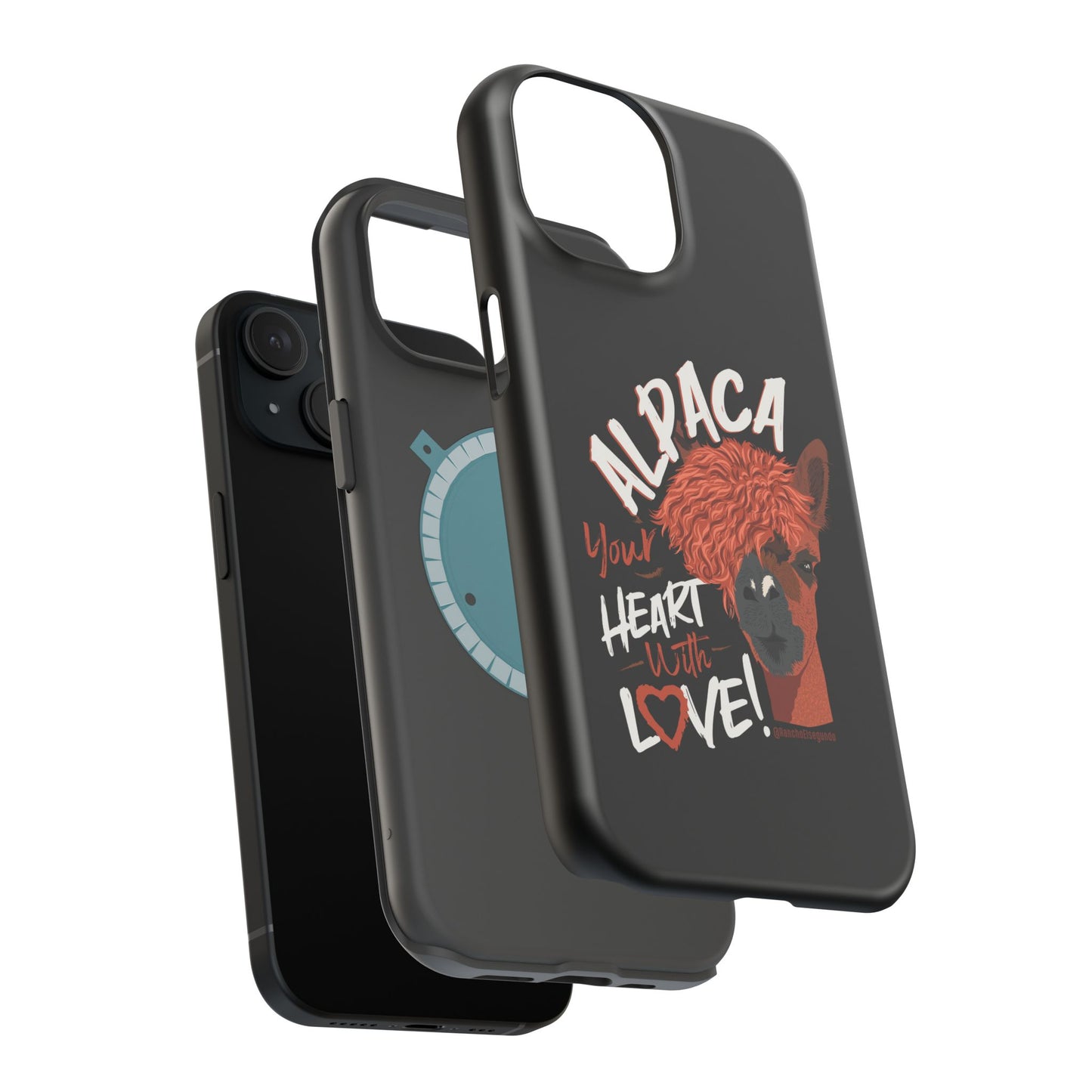 iPHONE CASE - ALPACA YOUR HEART WITH LOVE