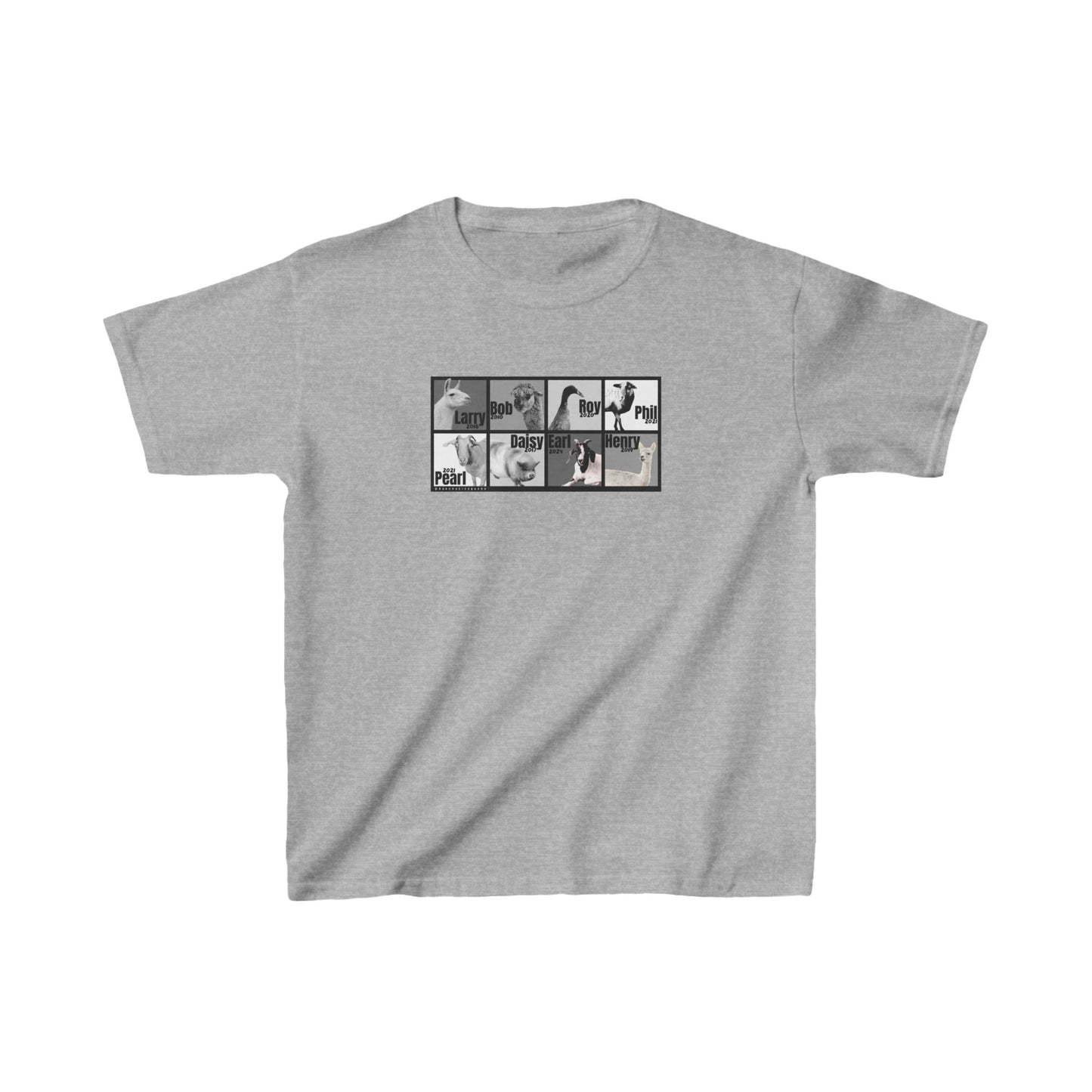 THE WHOLE GANG - KIDS TEE - BLACK & WHITE
