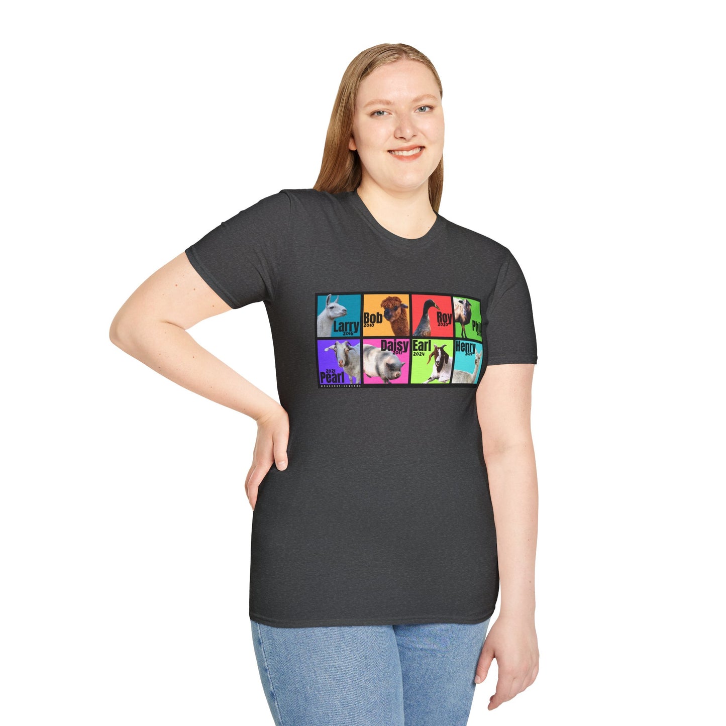 THE WHOLE GANG - ADULT SOFTSTYLE TEE - BOLD